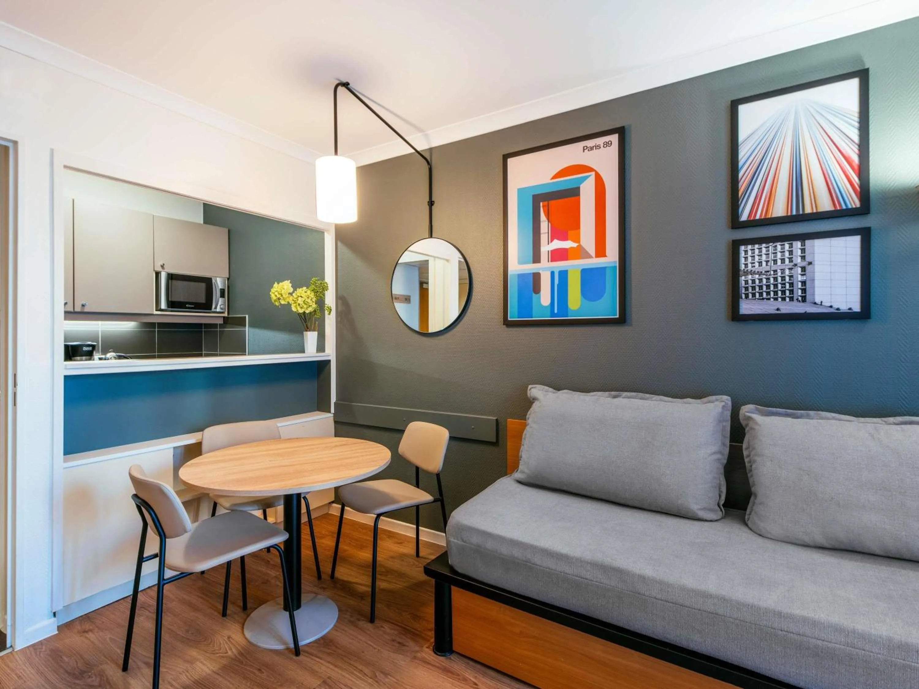 Bedroom in Aparthotel Adagio La Défense Le Parc