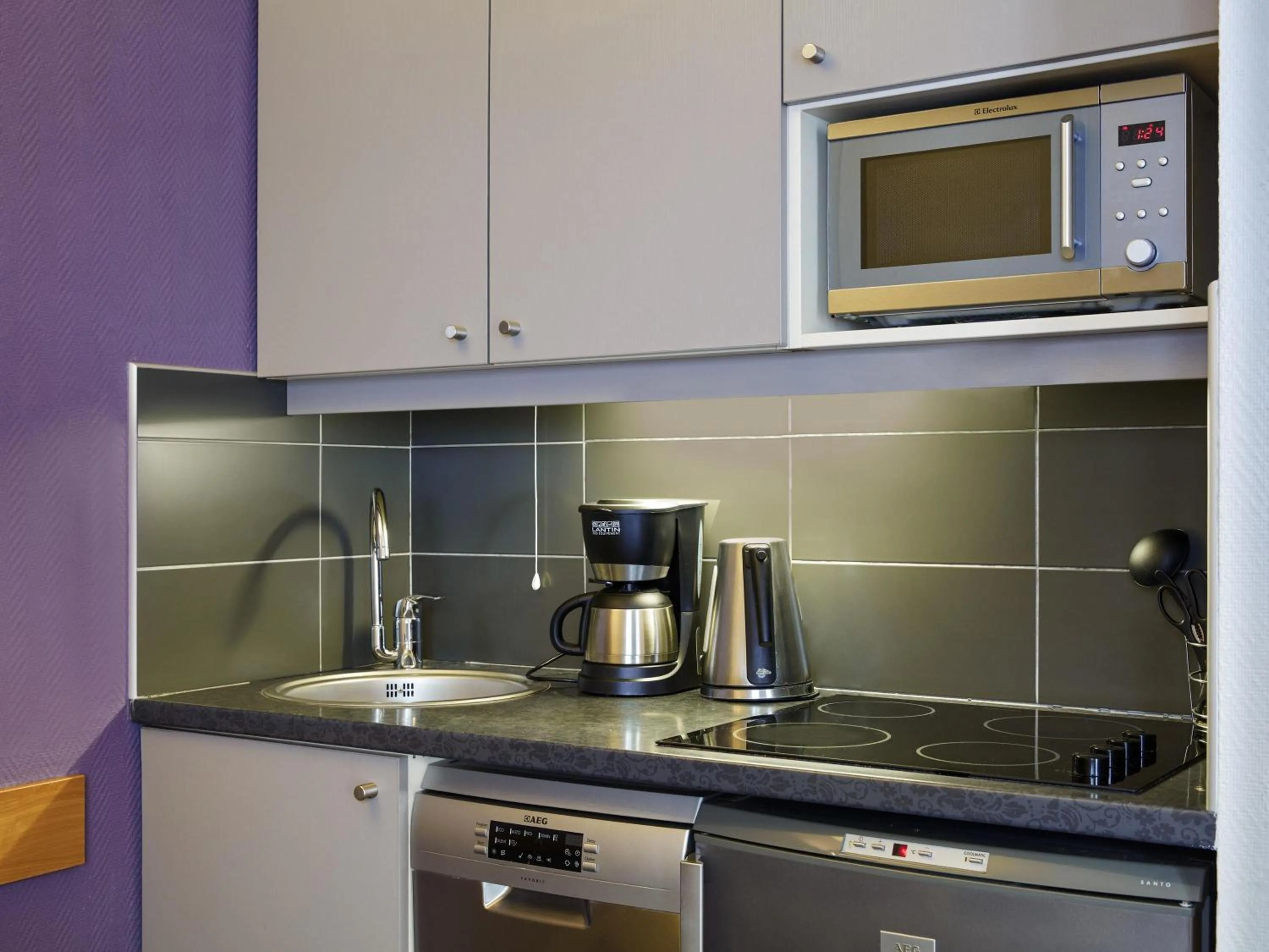 Bedroom in Aparthotel Adagio La Défense Le Parc