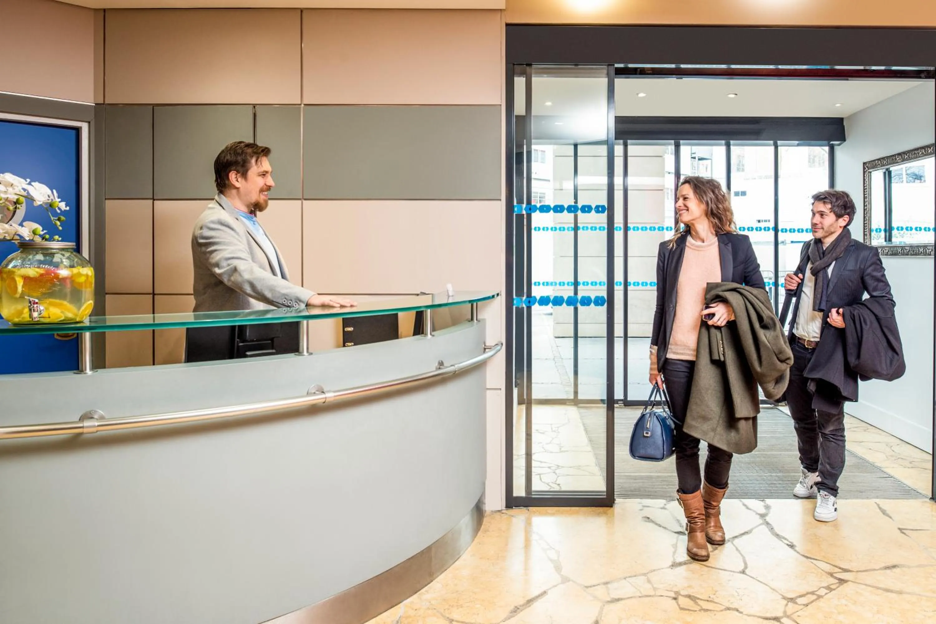 Lobby or reception in Aparthotel Adagio La Défense Kléber