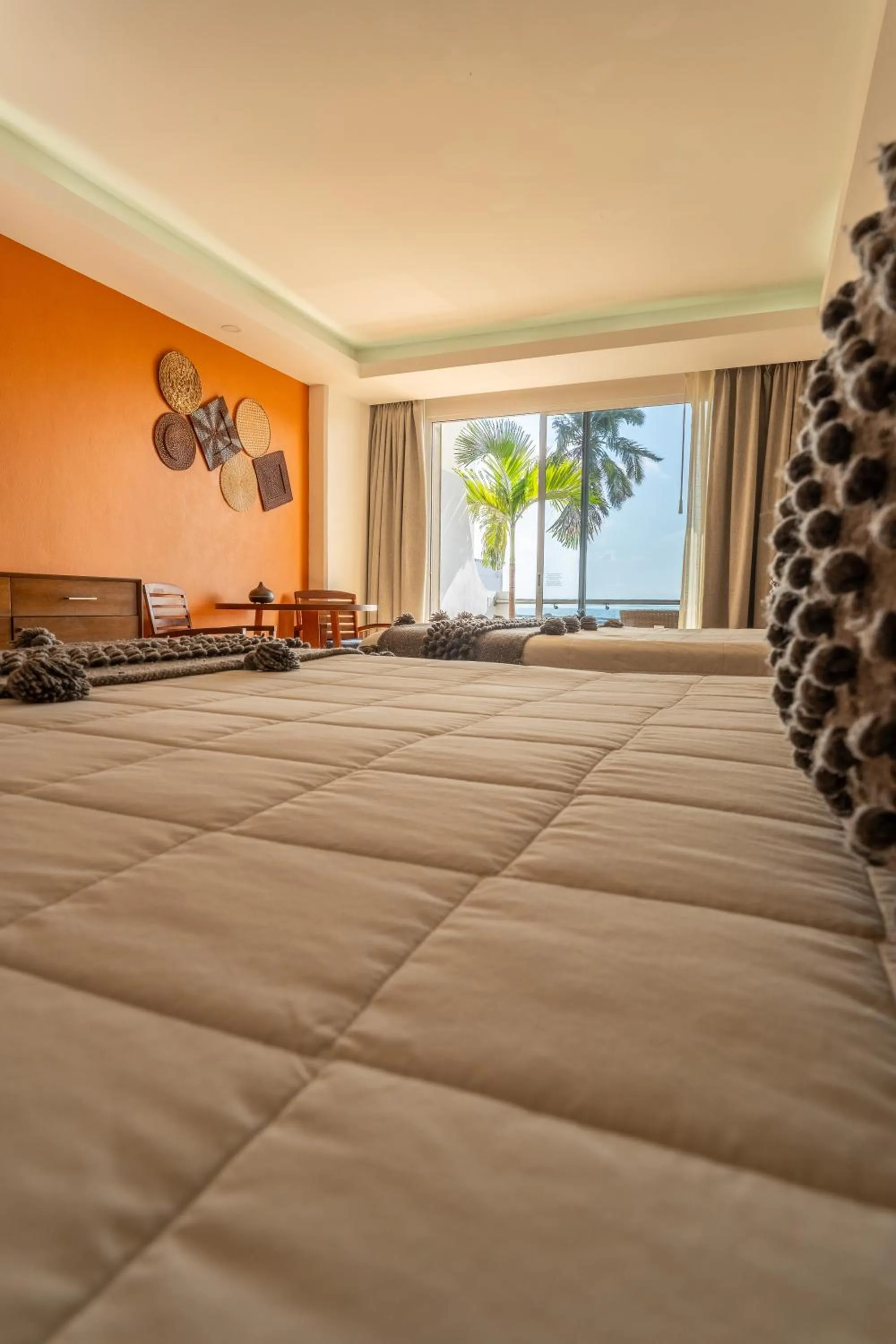 Bed in The Paramar Beachfront Boutique Hotel With Breakfast Included - Downtown Malecon