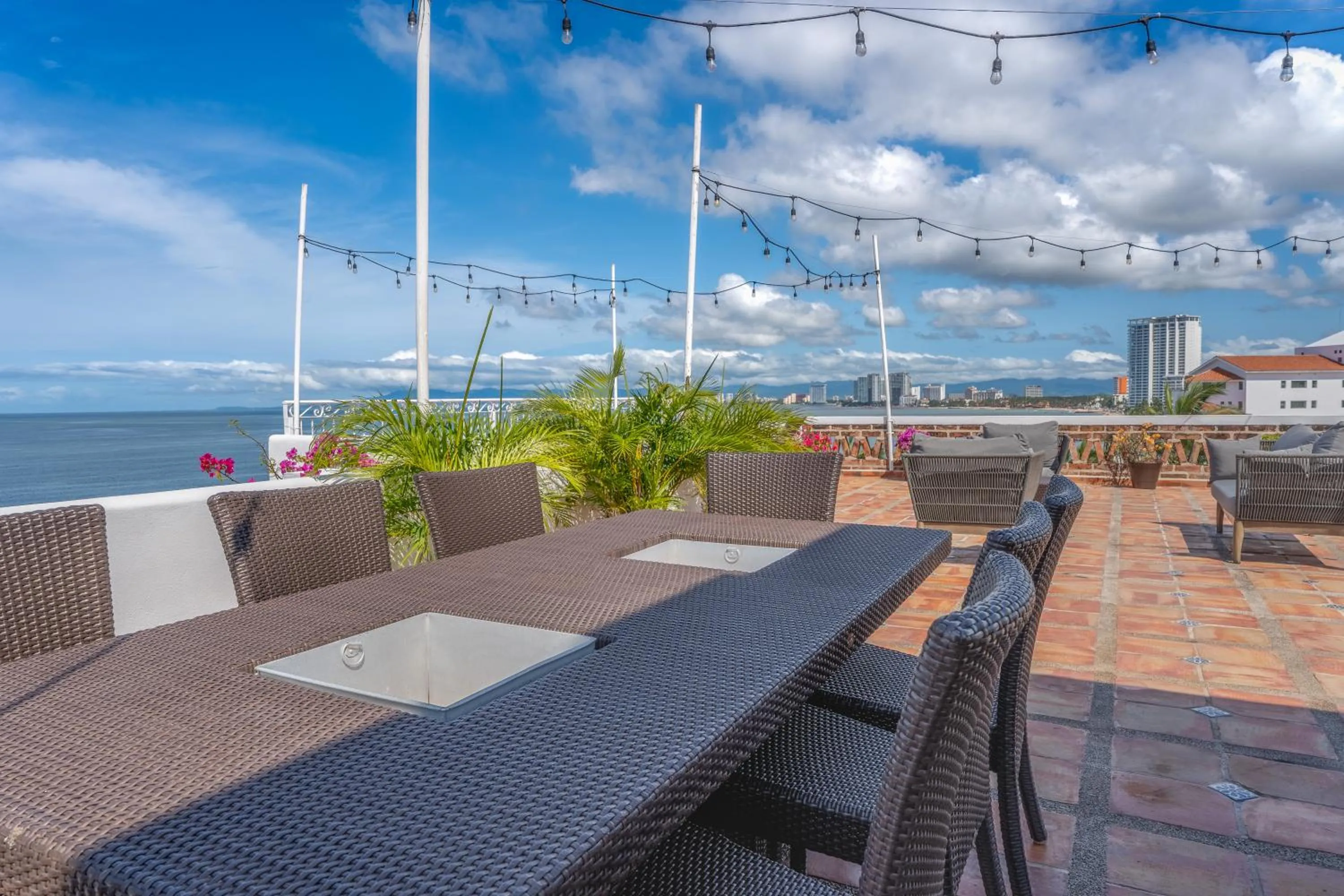 Balcony/Terrace in The Paramar Beachfront Boutique Hotel With Breakfast Included - Downtown Malecon