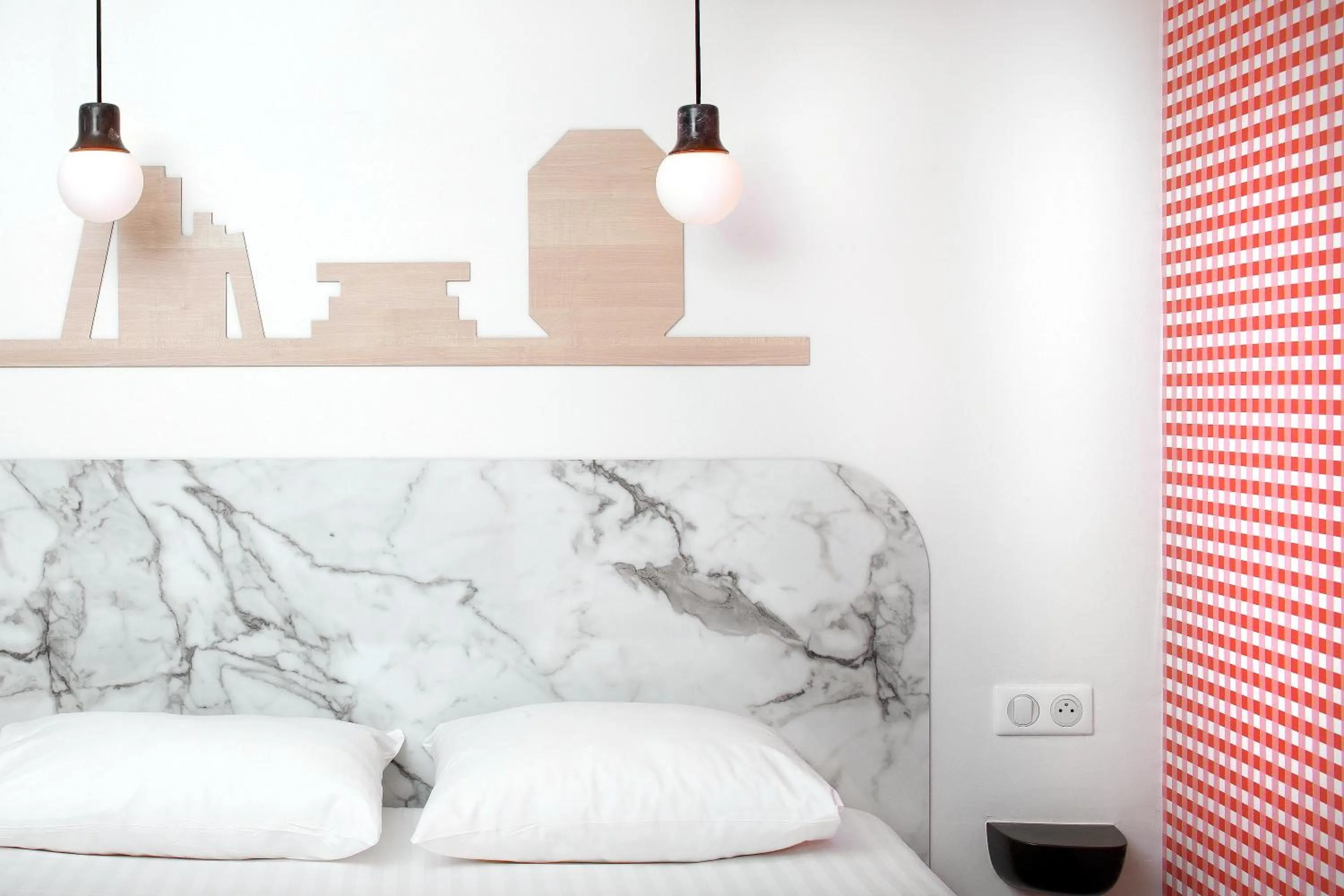 Bed in Hôtel ibis Styles Vichy Centre