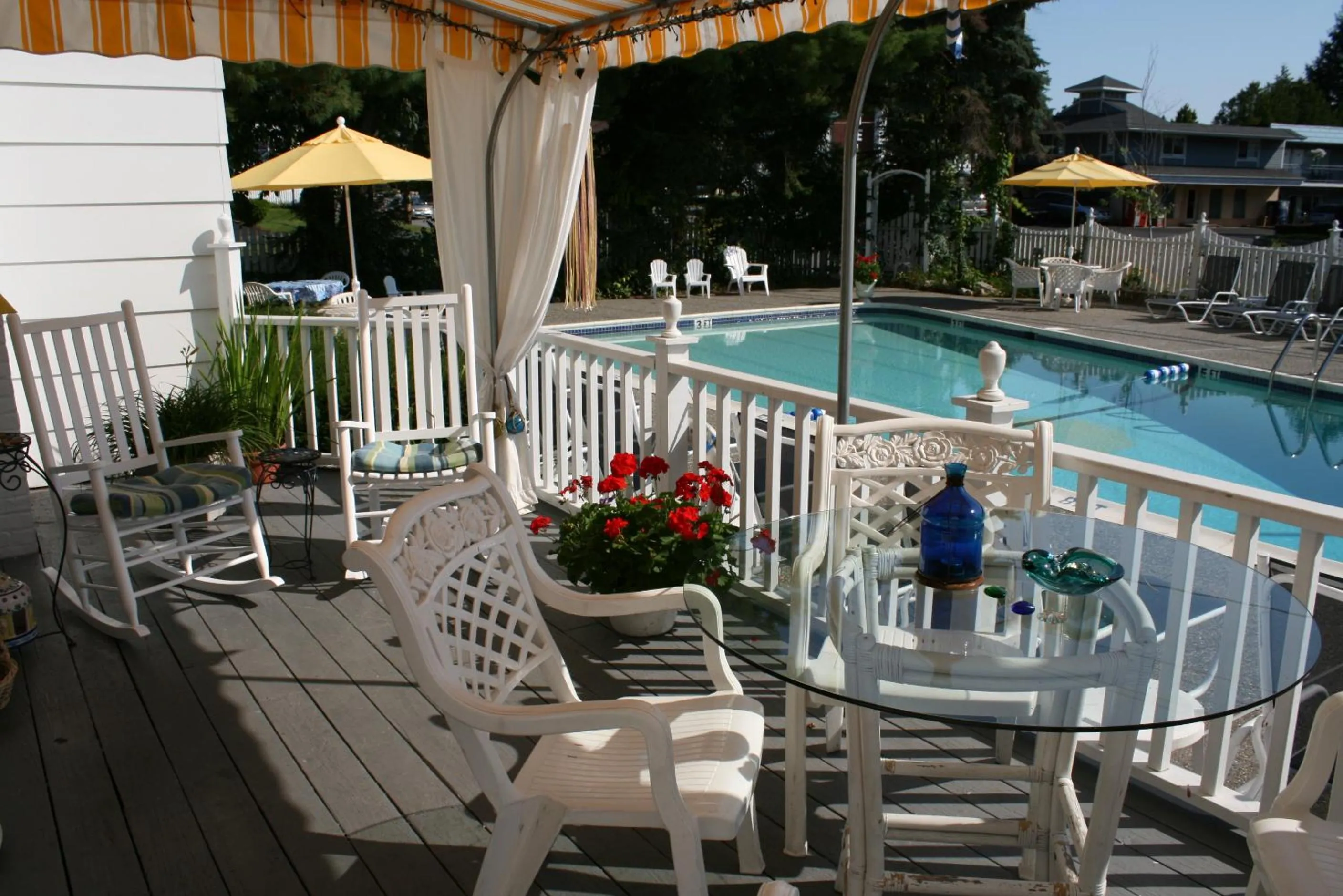 Balcony/Terrace in Admiral Motel