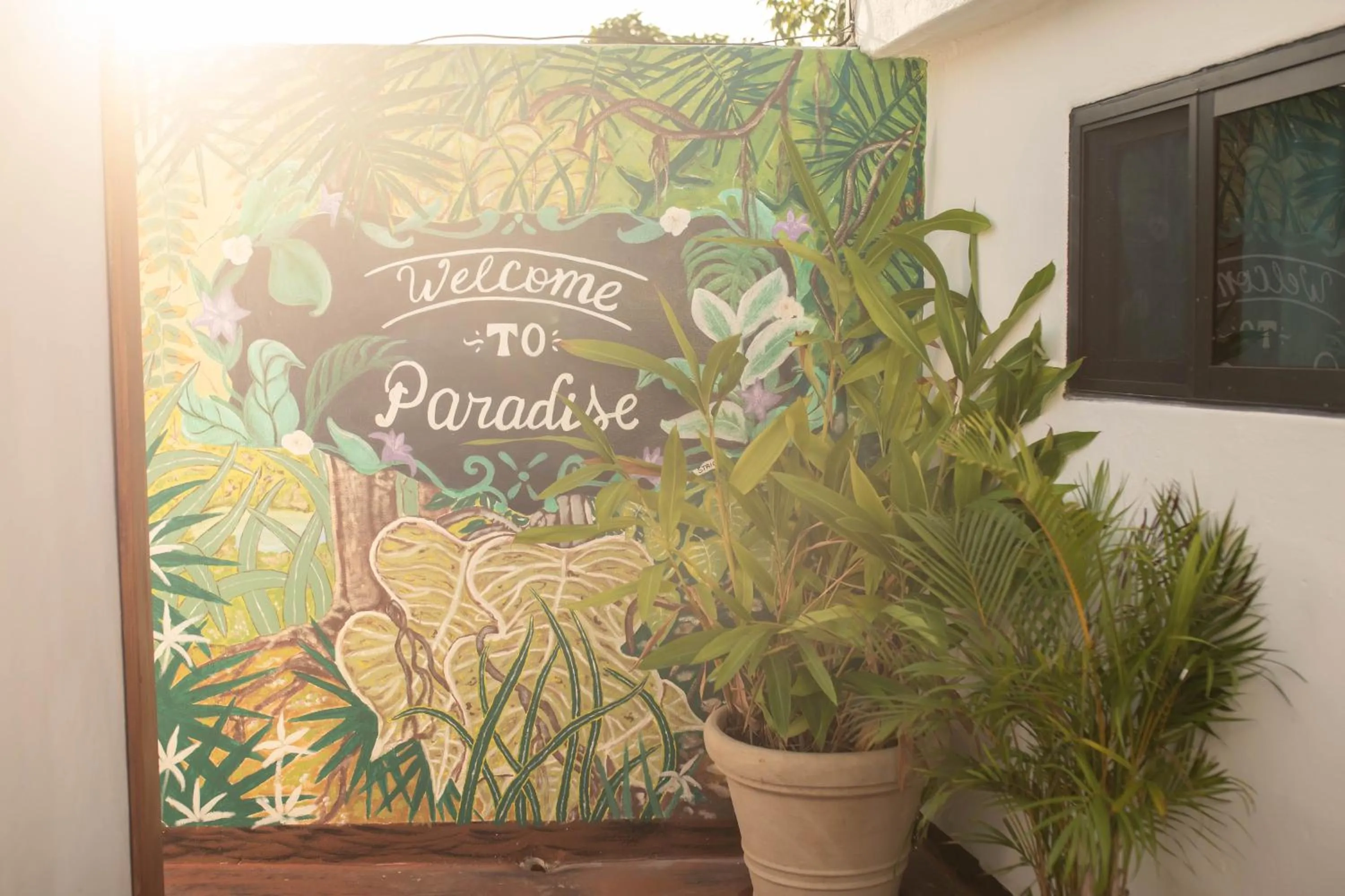 Property building in Ade Hotel Bacalar