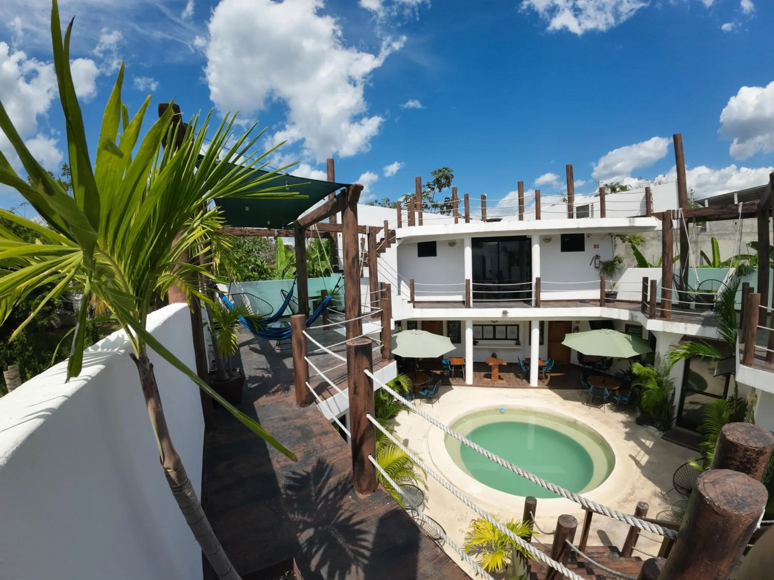 Balcony/Terrace in Ade Hotel Bacalar