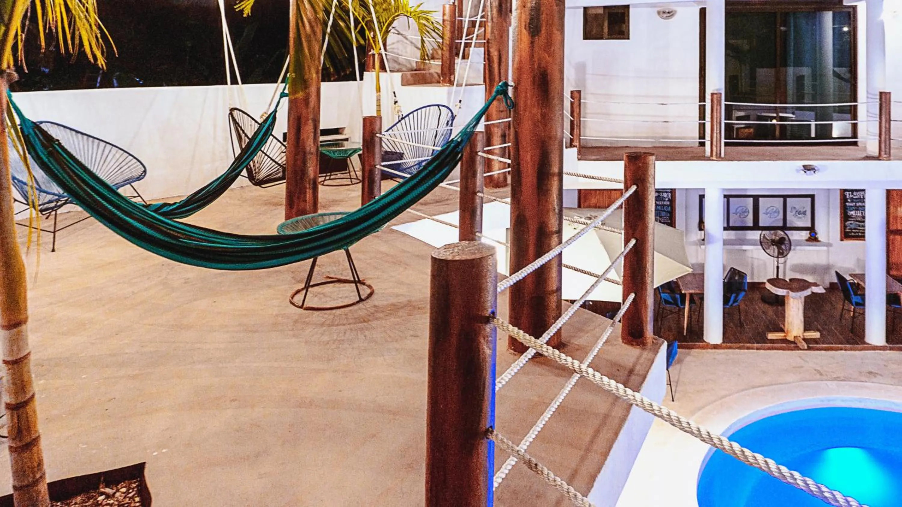 Property building in Ade Hotel Bacalar