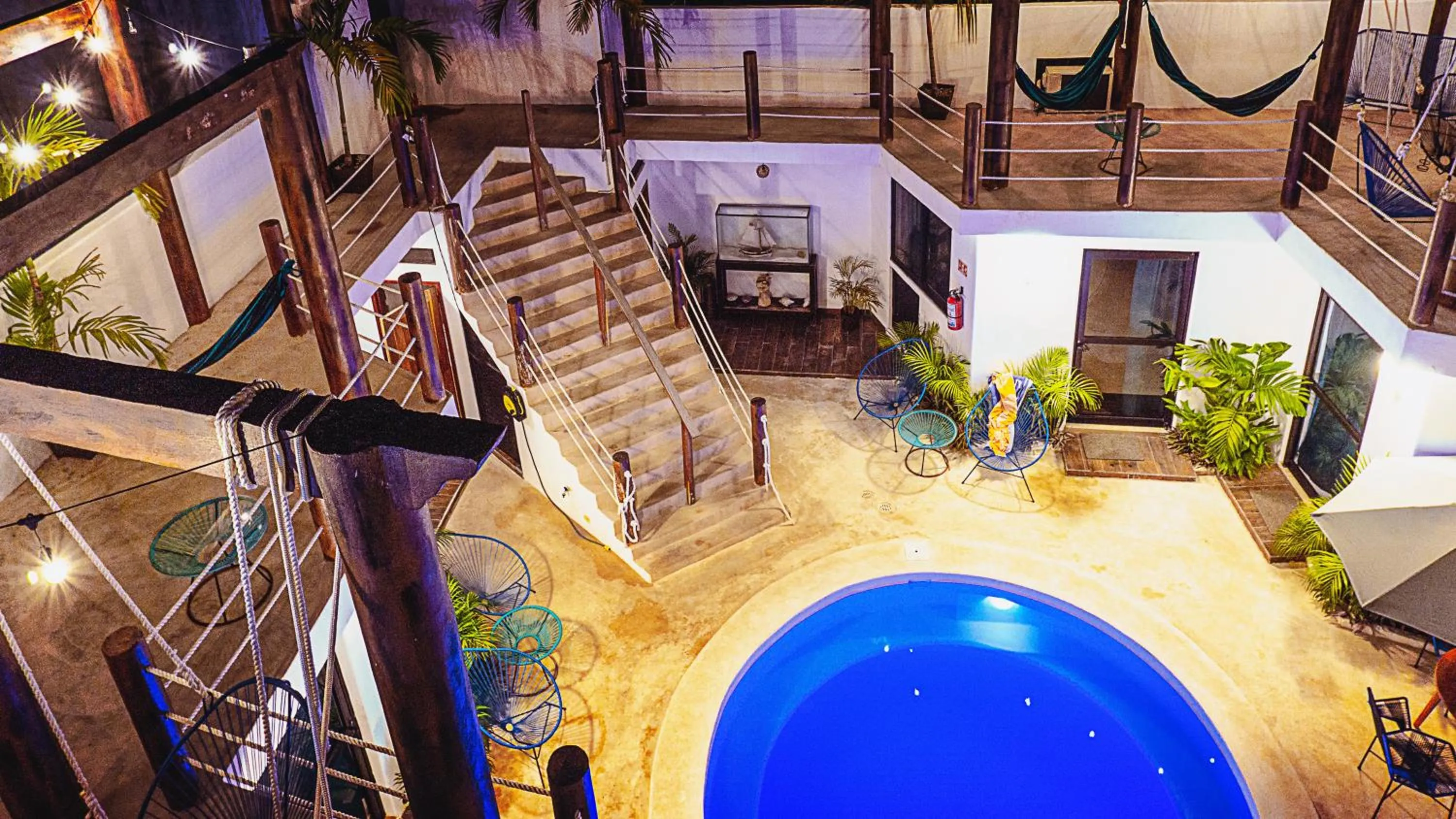 Property building in Ade Hotel Bacalar