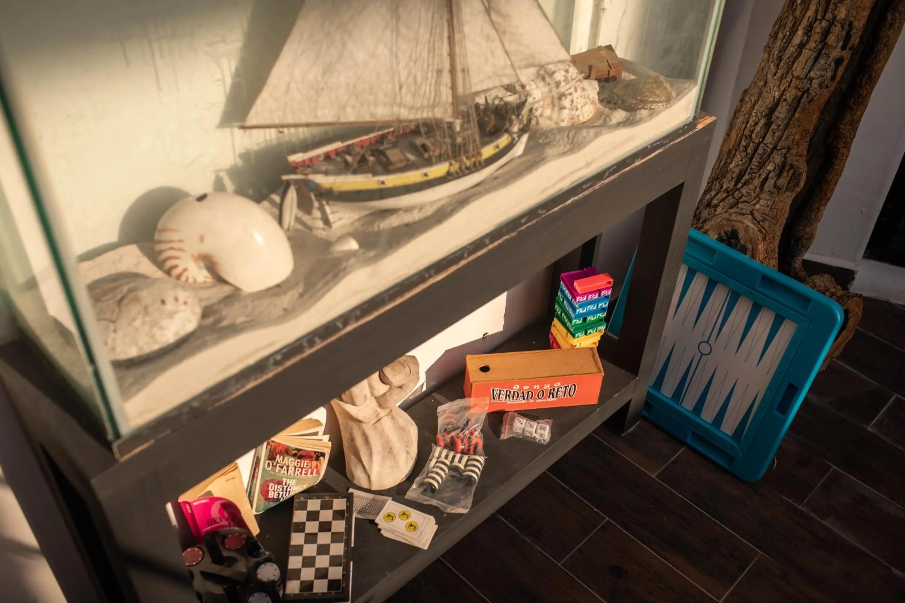 Game Room in Ade Hotel Bacalar