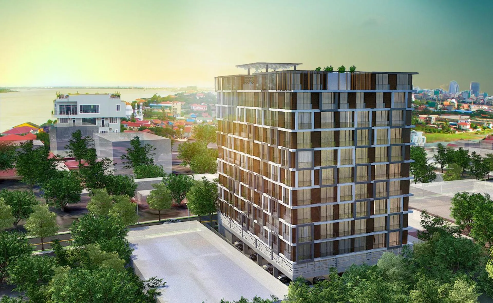 Property building in MekongView 3 CondoTel