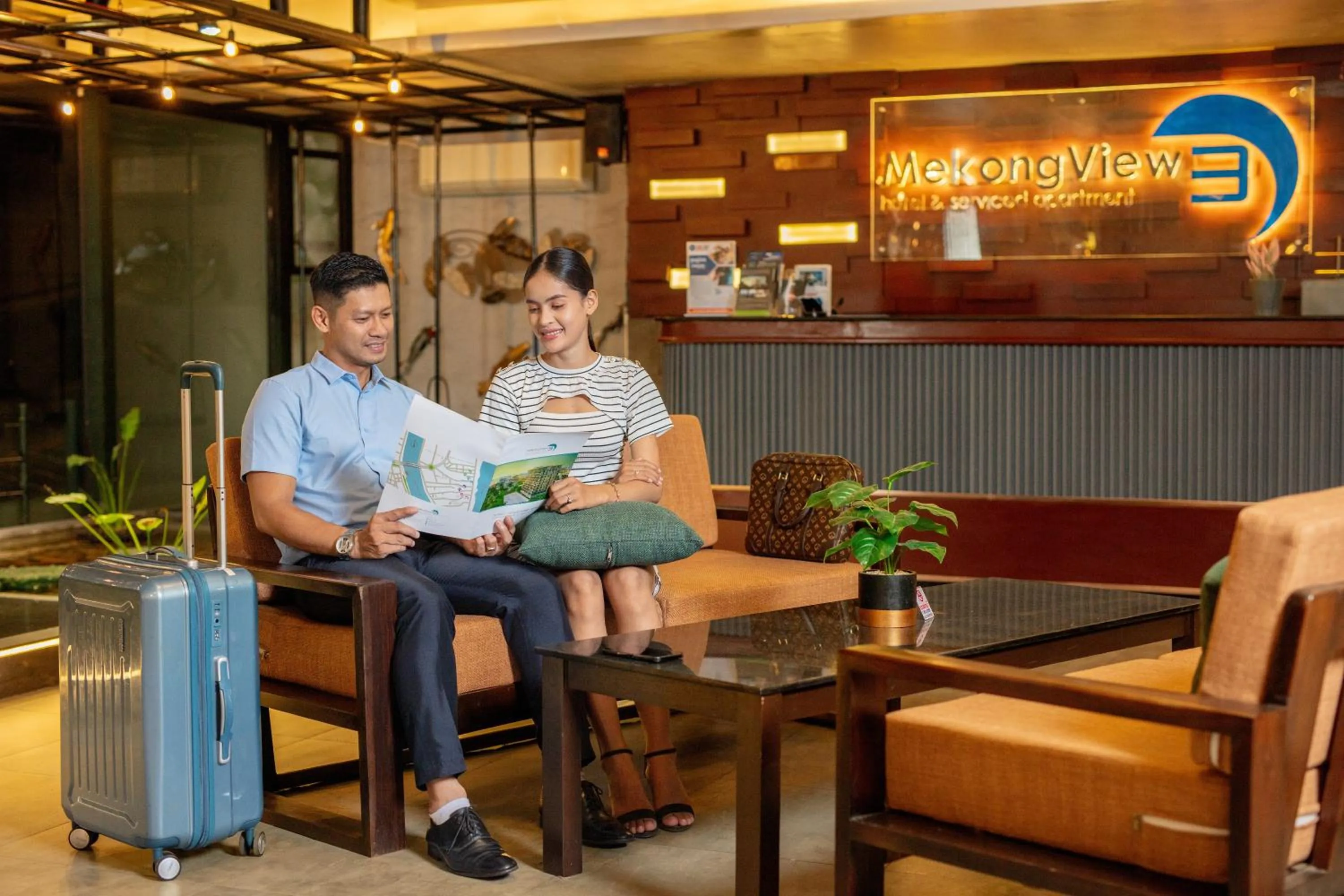 Lobby or reception in MekongView 3 CondoTel