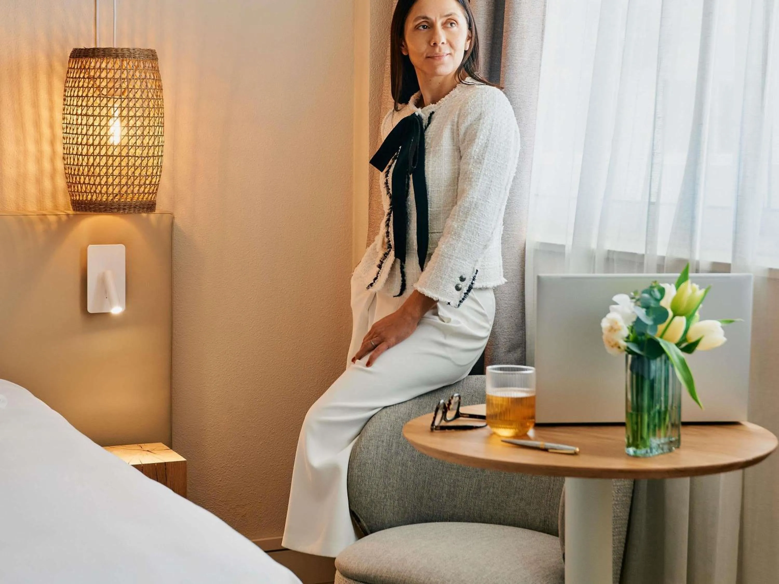 Bedroom, Bed in Mercure Saint Raphael Centre Plage