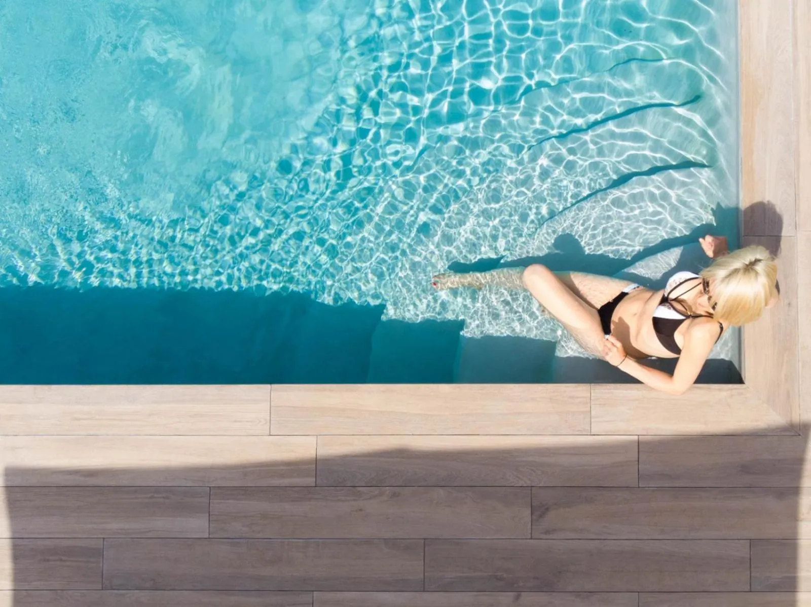 Pool view in Le Confidentiel Hôtel & SPA