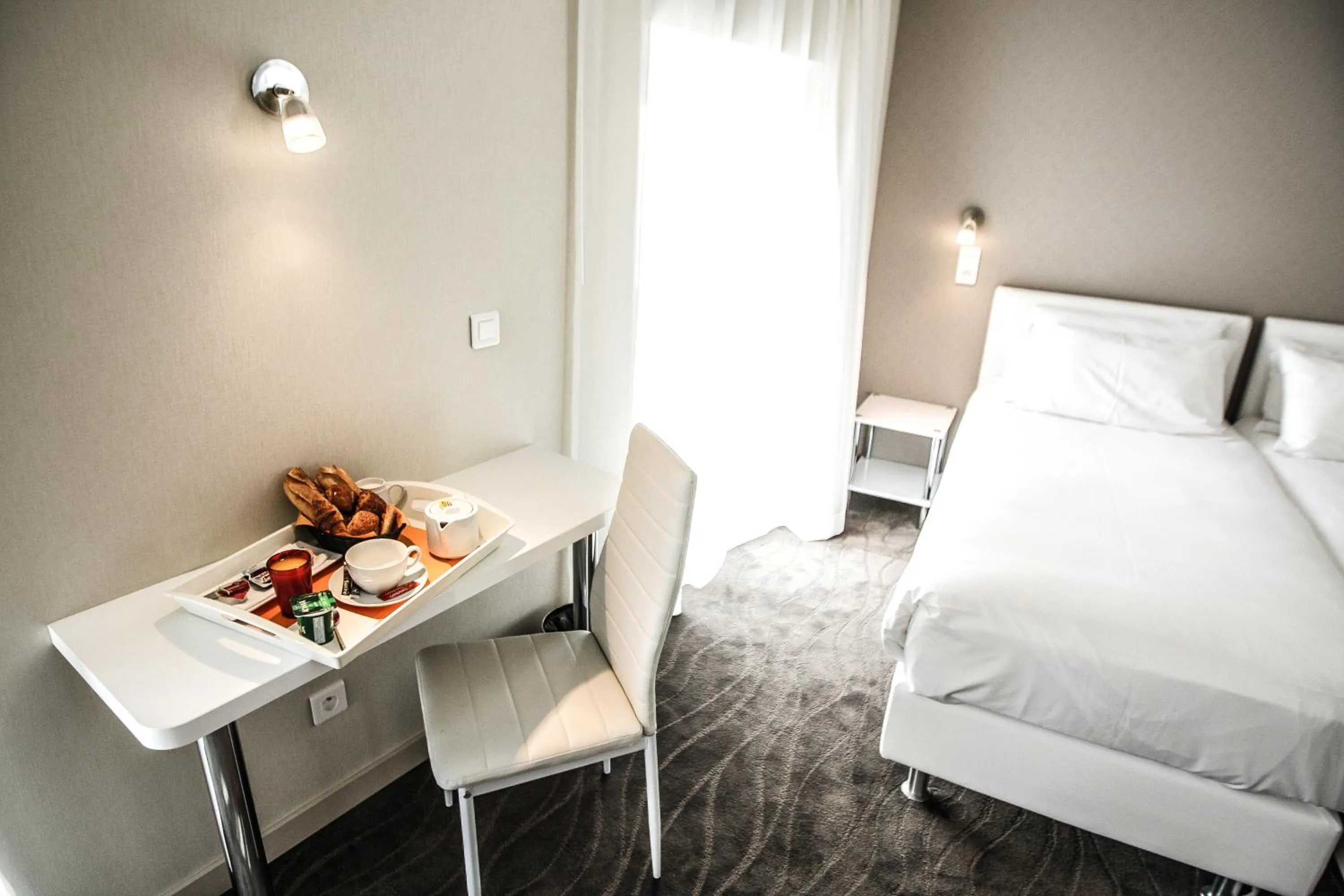 Bed in Hôtel Ligure