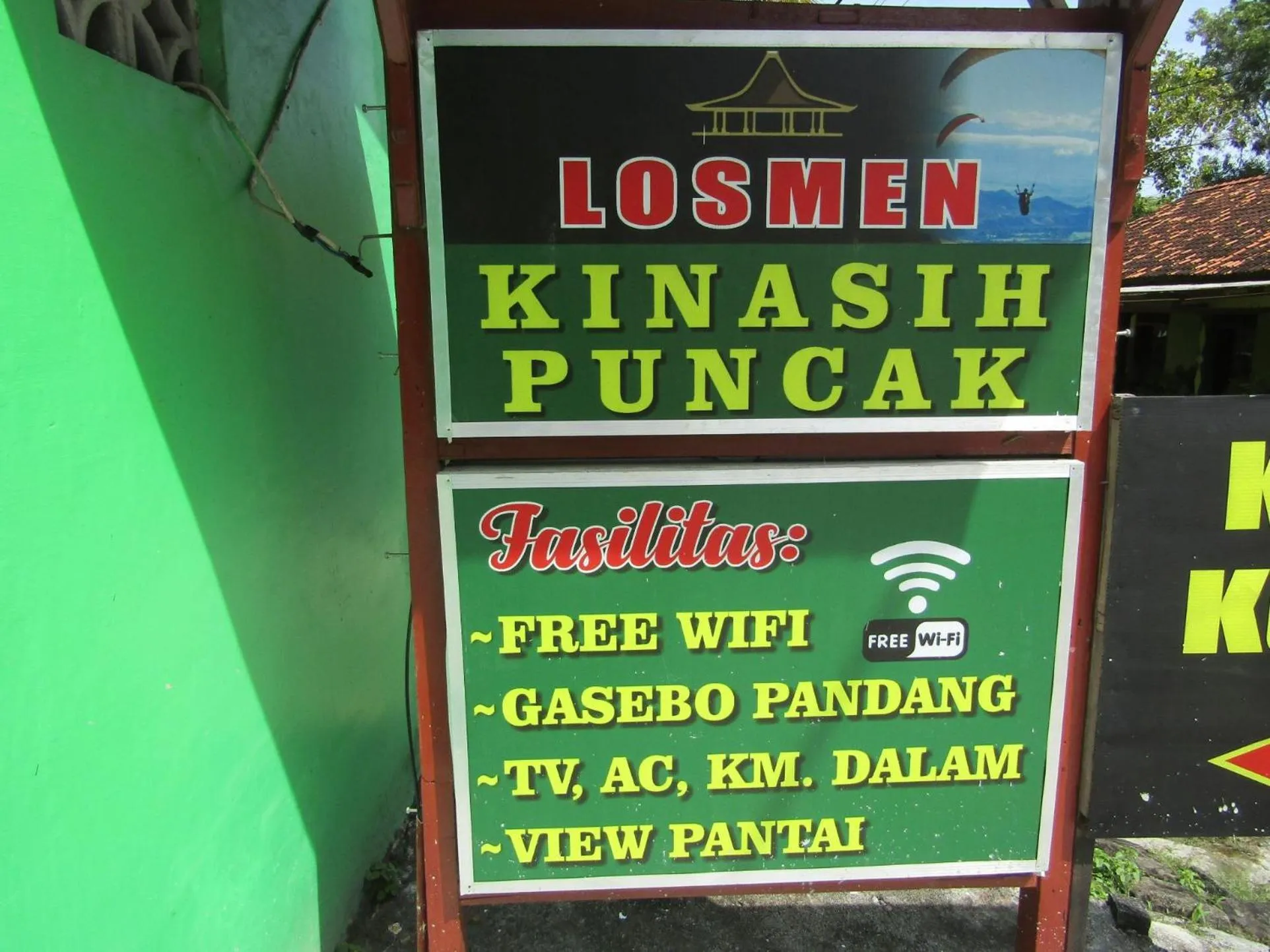 Losmen Kinasih Puncak & Gazebo Pandang