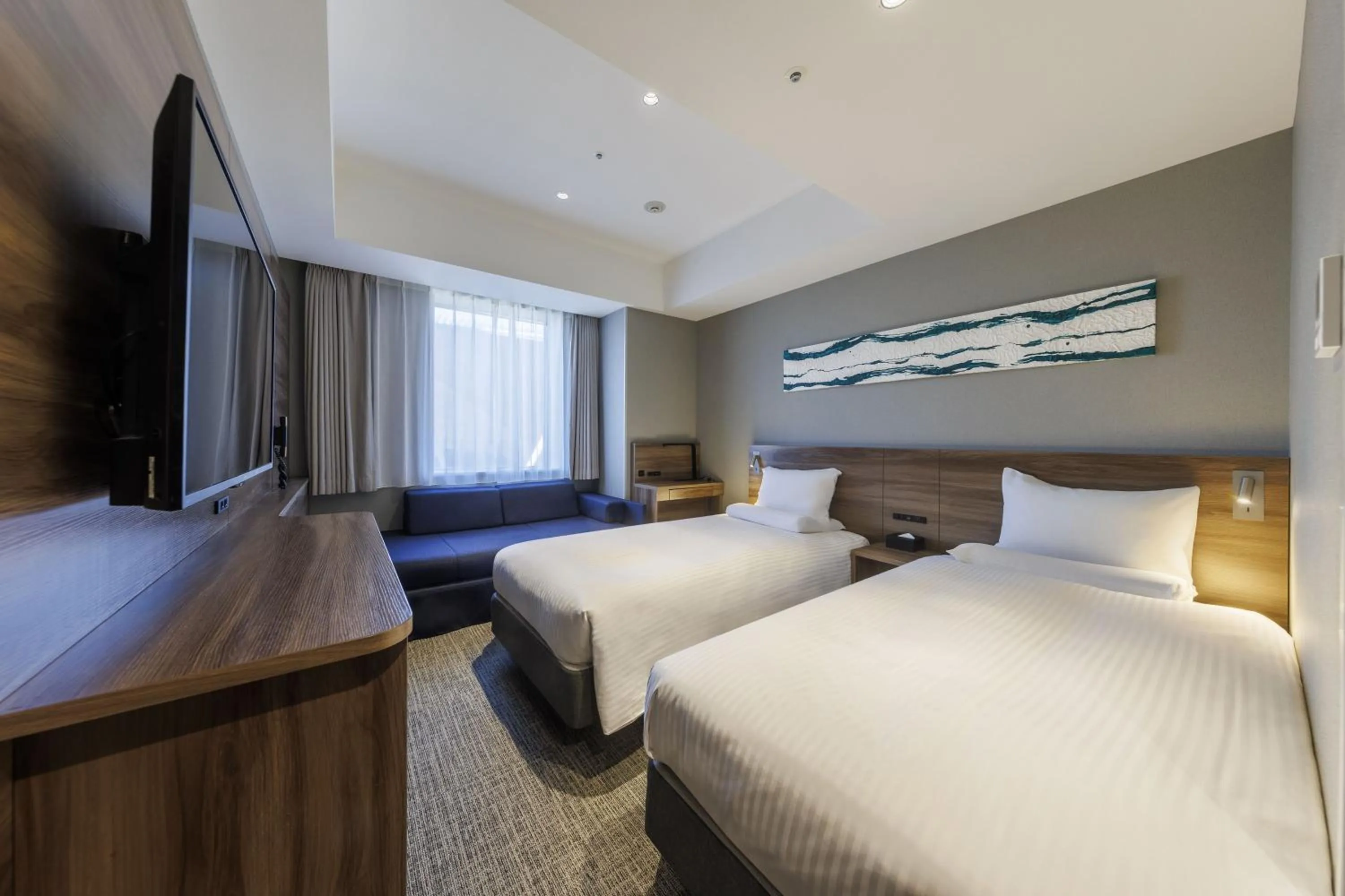 Bed in Far East Village Hotel Tokyo Ariake