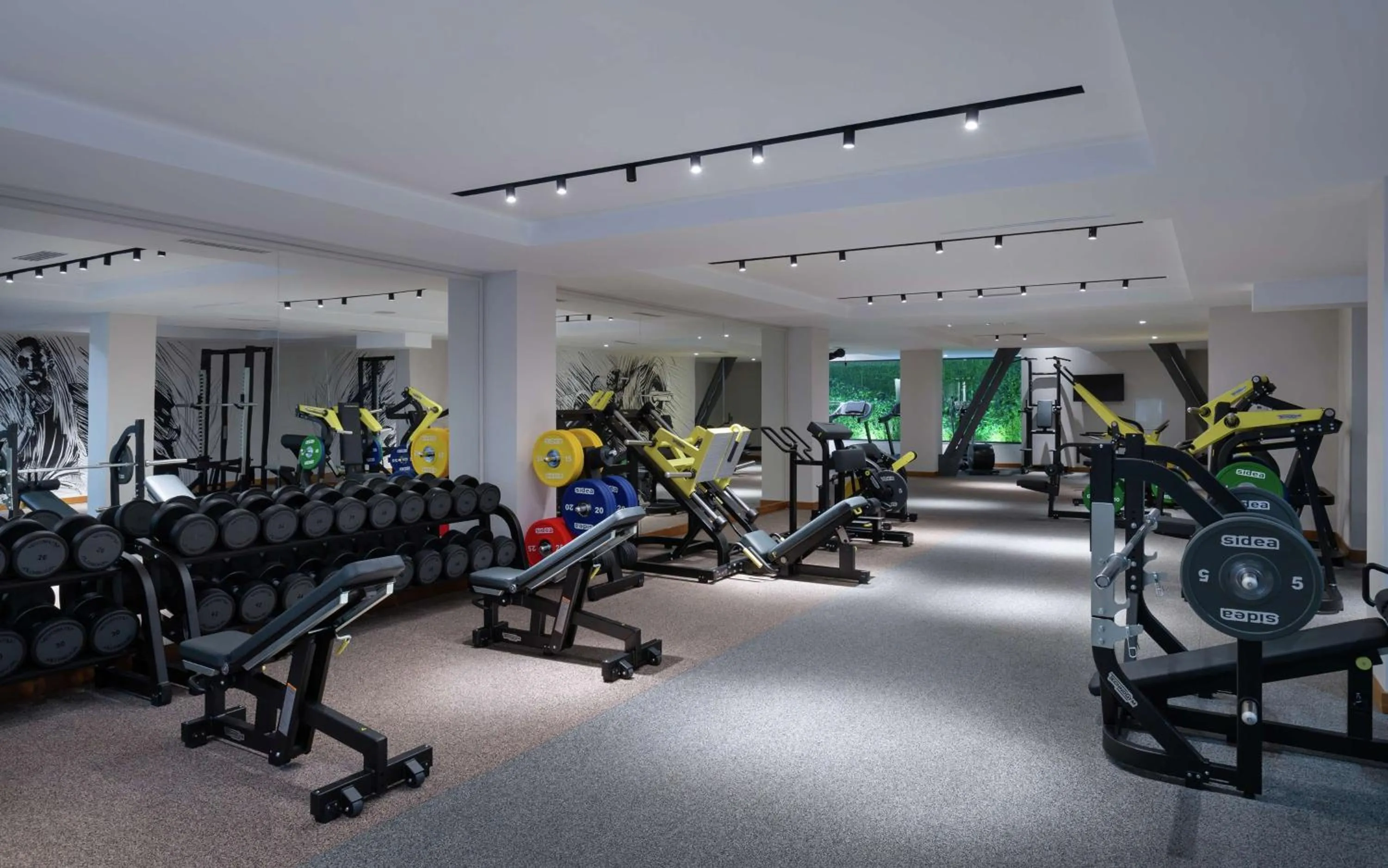 Fitness centre/facilities in DoubleTree by Hilton Almaty