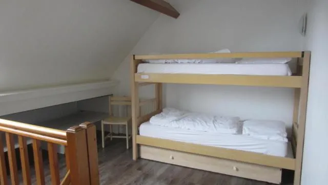 Bedroom, Bed in Centre de Vacances CPCV Normandie à 50 metres de la plage de Houlgate