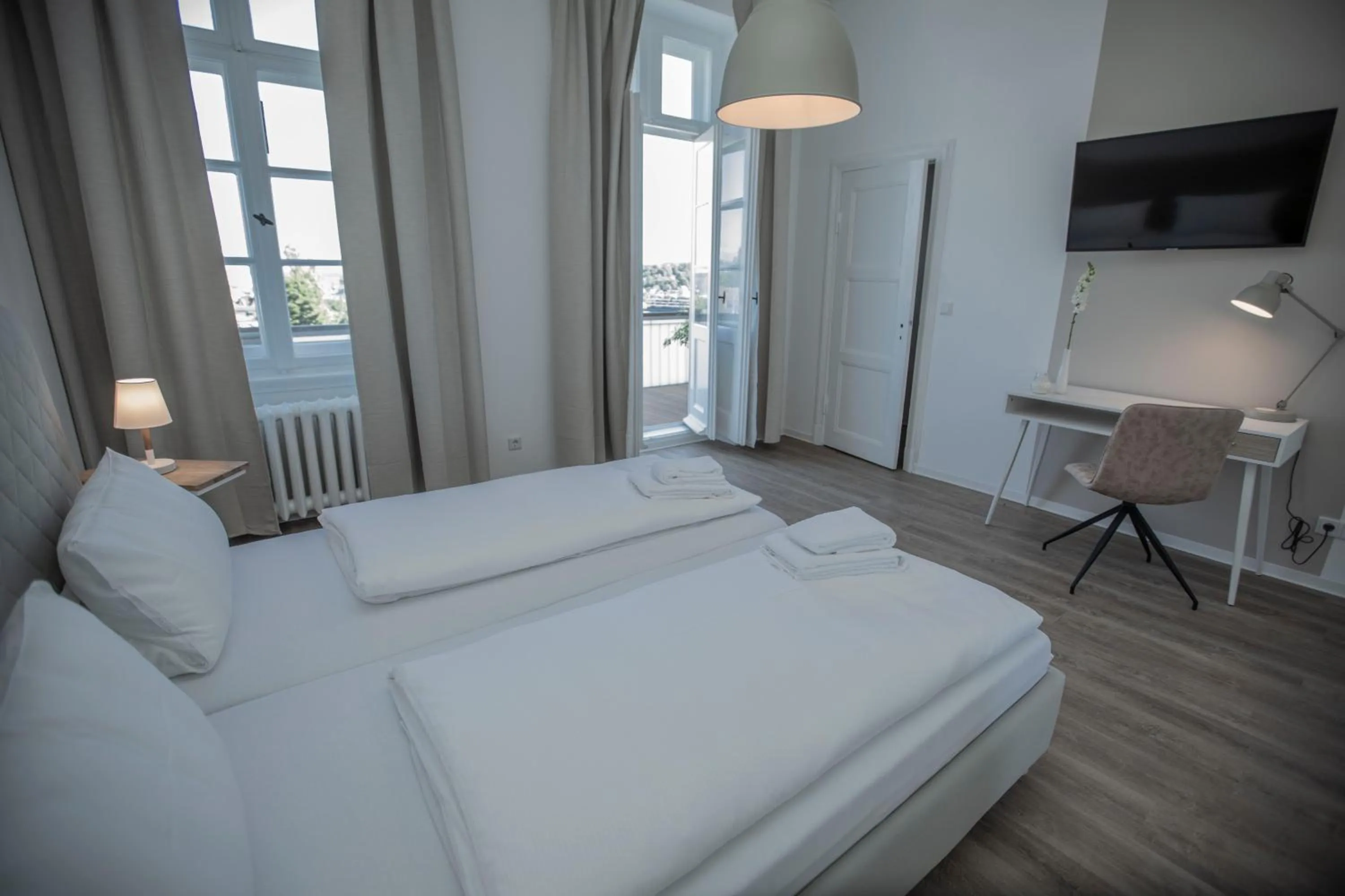 Bed in Boardinghouse Flensburg - by Zimmer FREI! Holidays