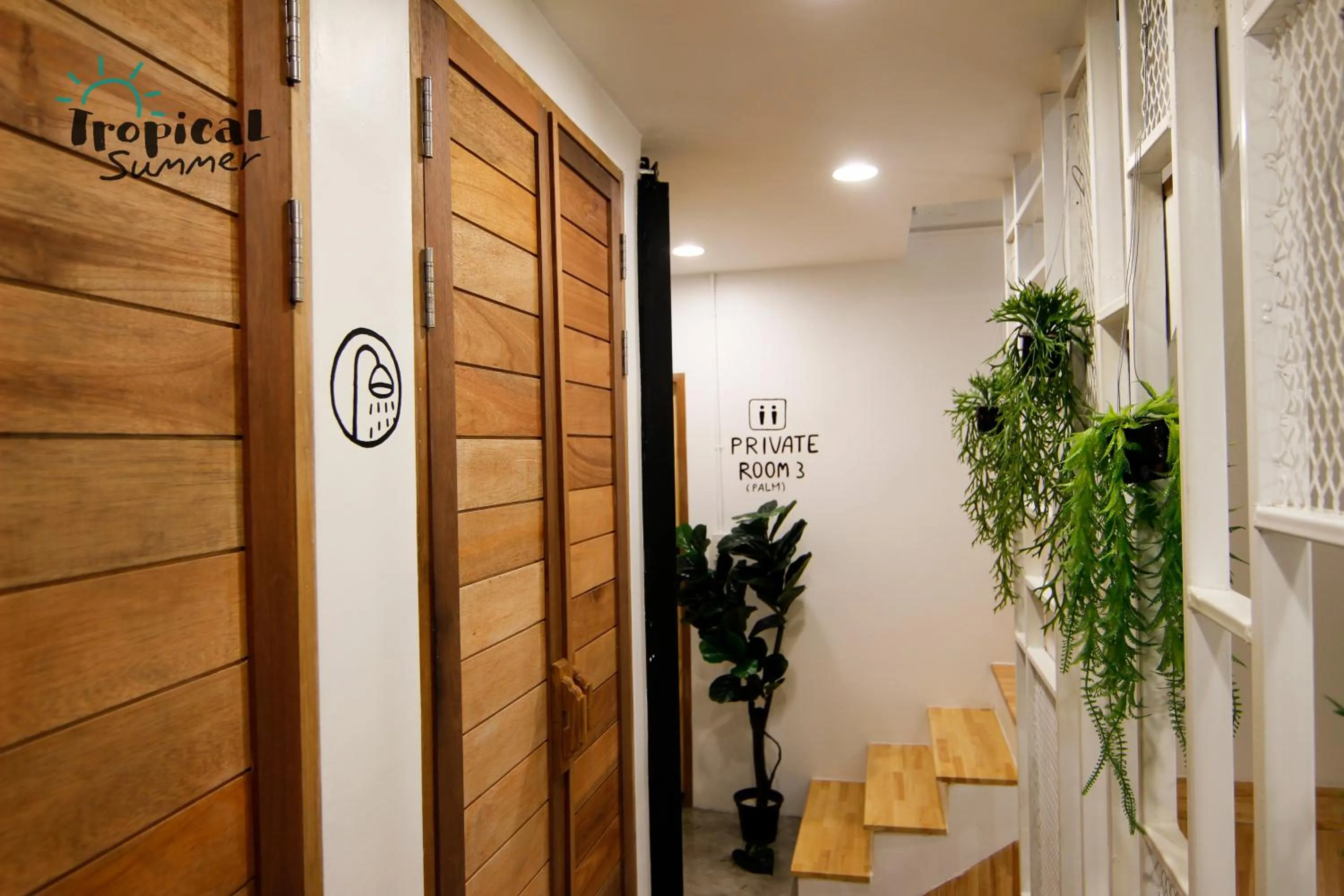 Bathroom in Tropical Summer Hostel