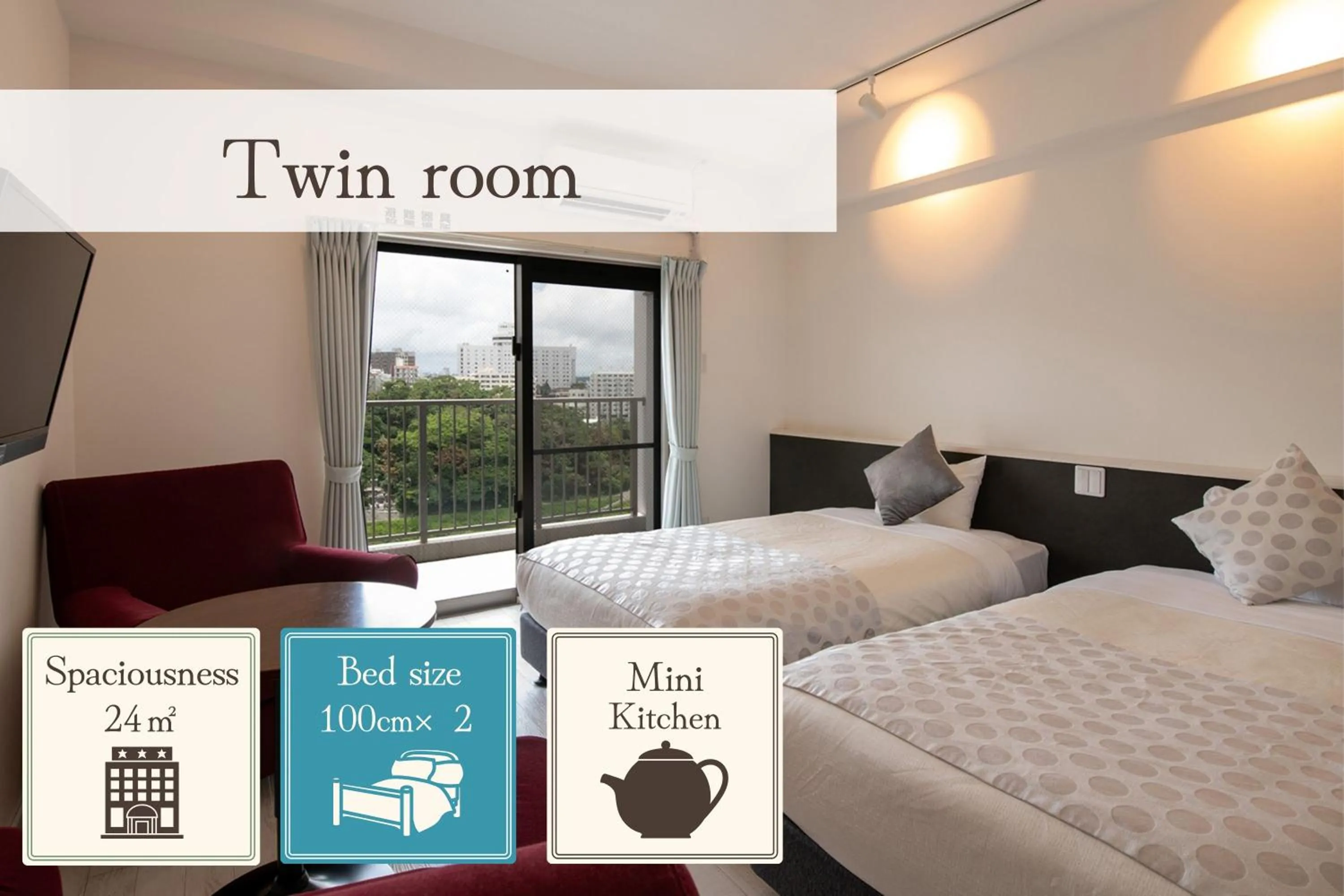 Photo of the whole room, Bed in Cozy Stay in Naha