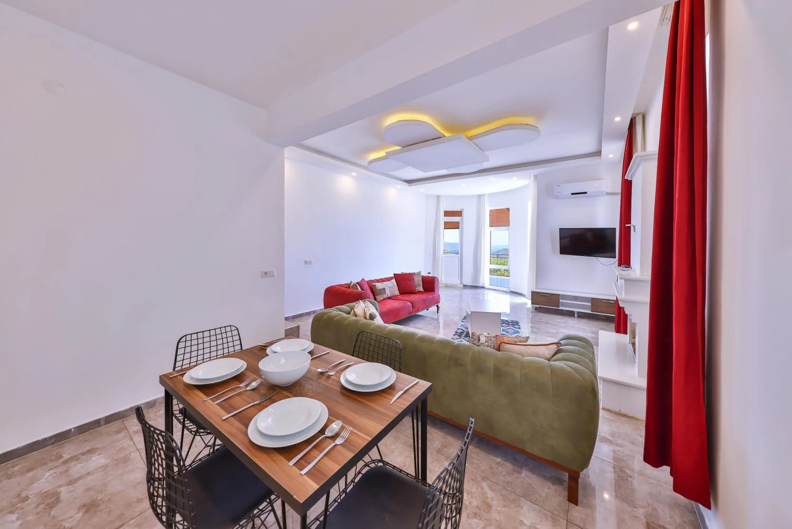 Living room in 3 House Apart