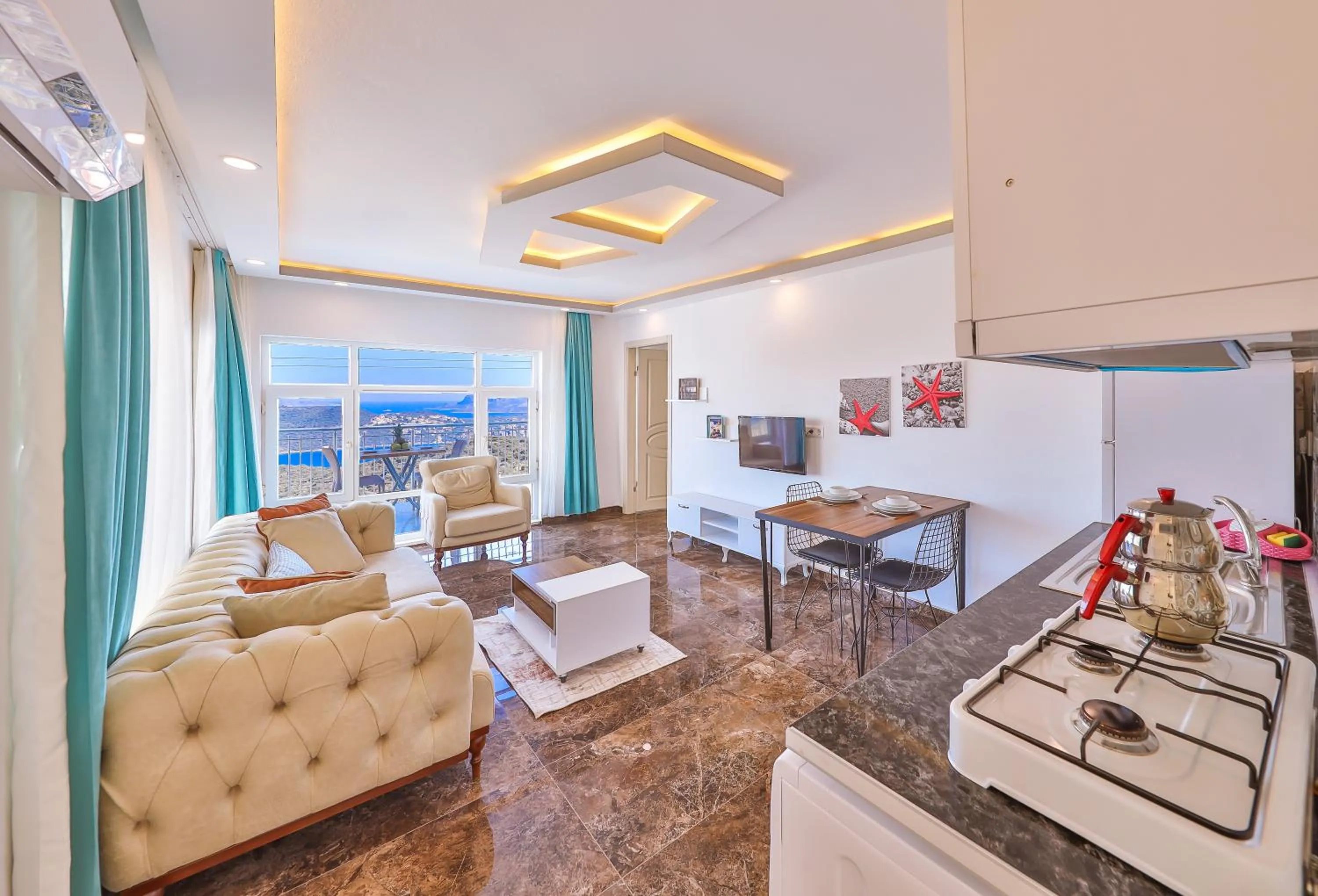 Living room in 3 House Apart