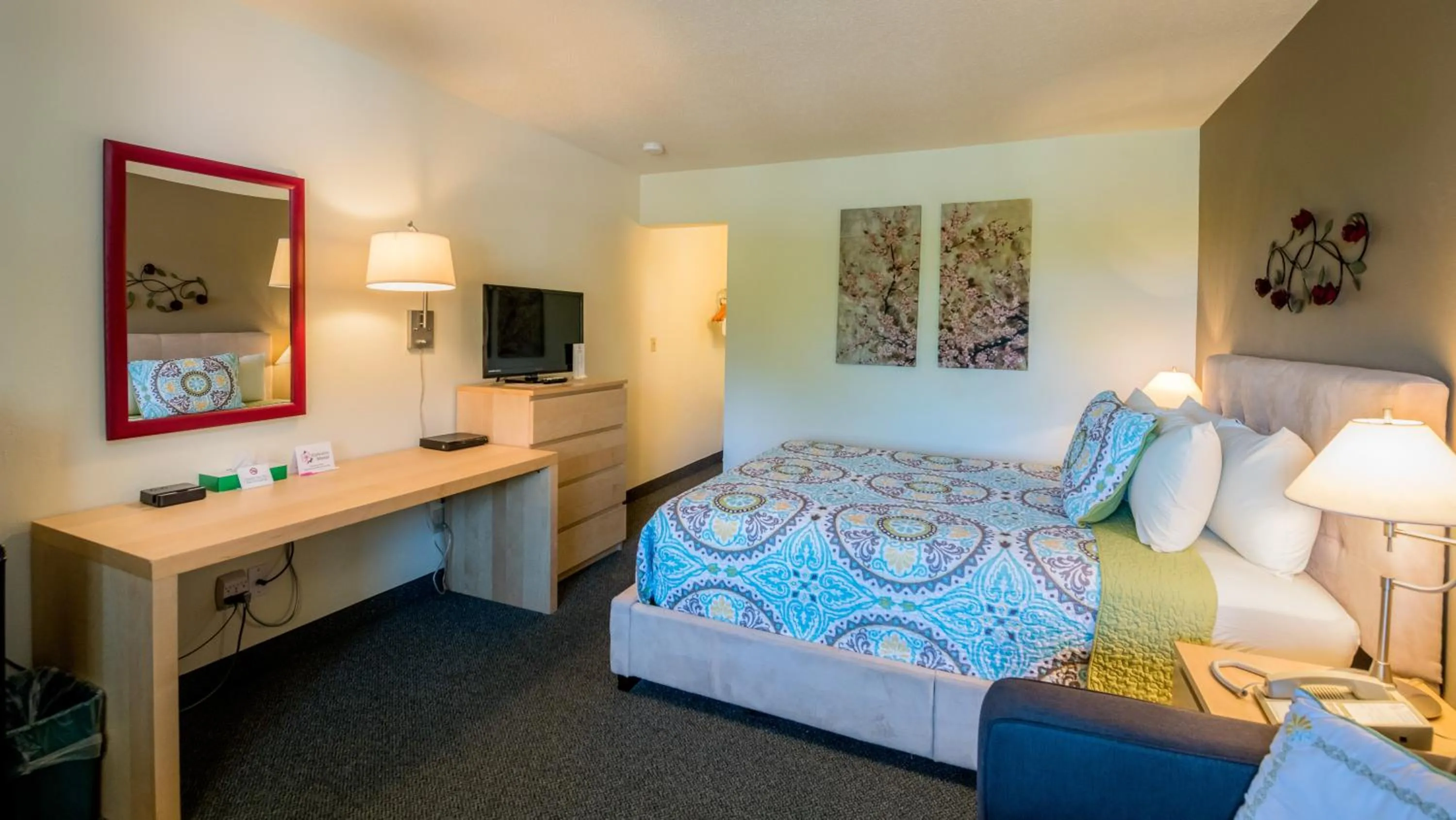 Bed in Ephraim Motel
