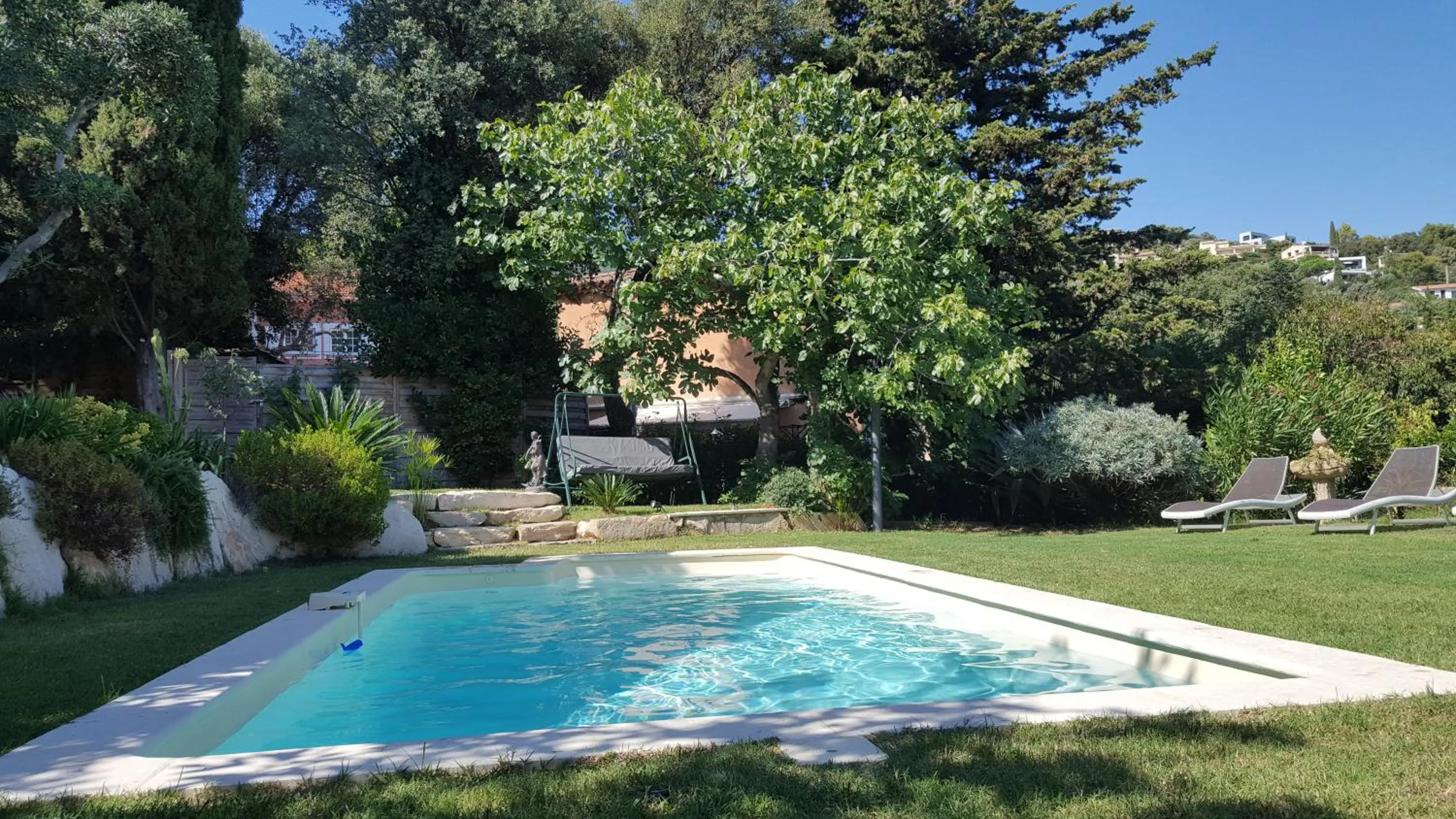 Garden in Villa LES FIGUIERS