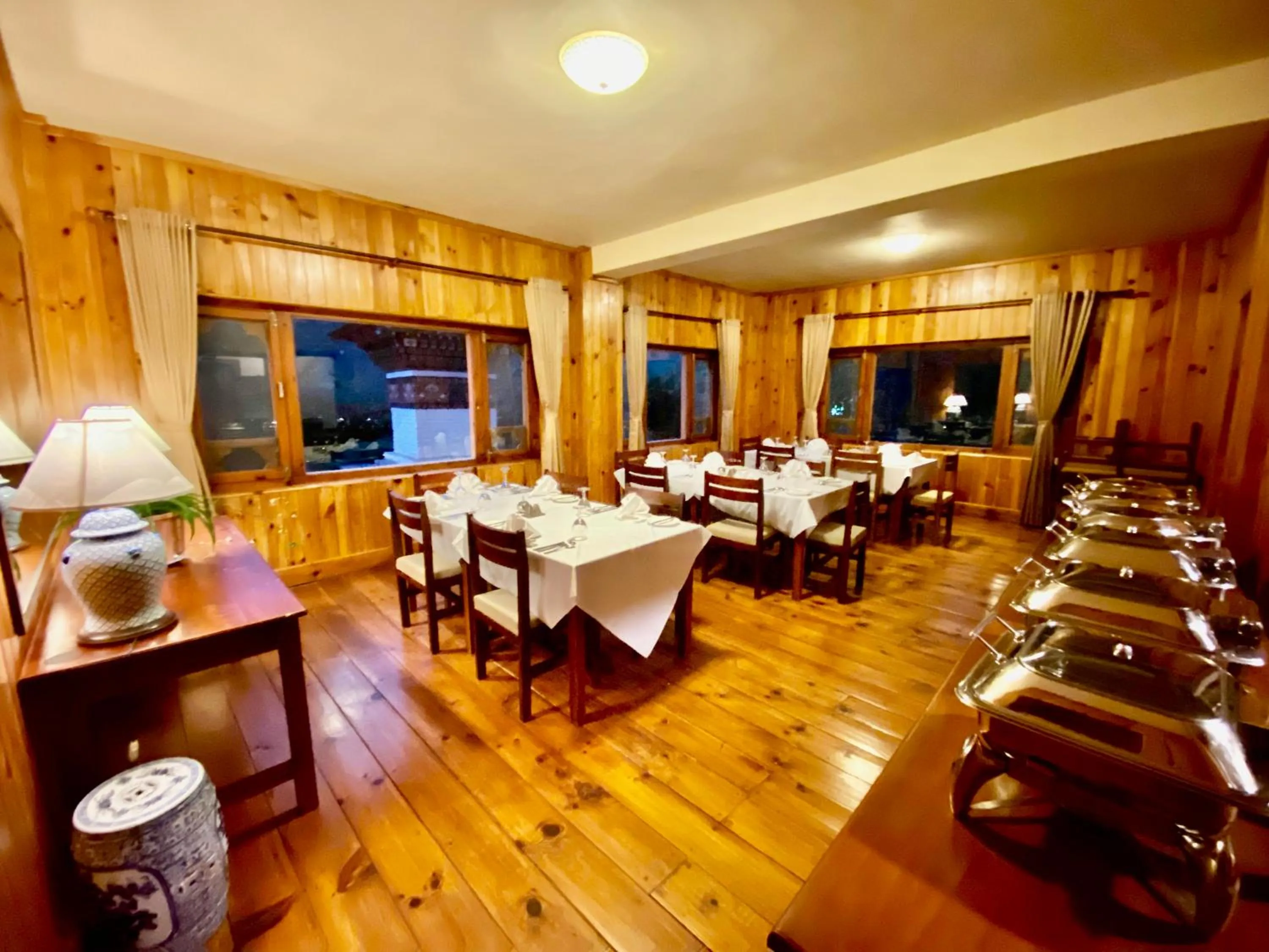 Dining area in Taktsang Village Resort