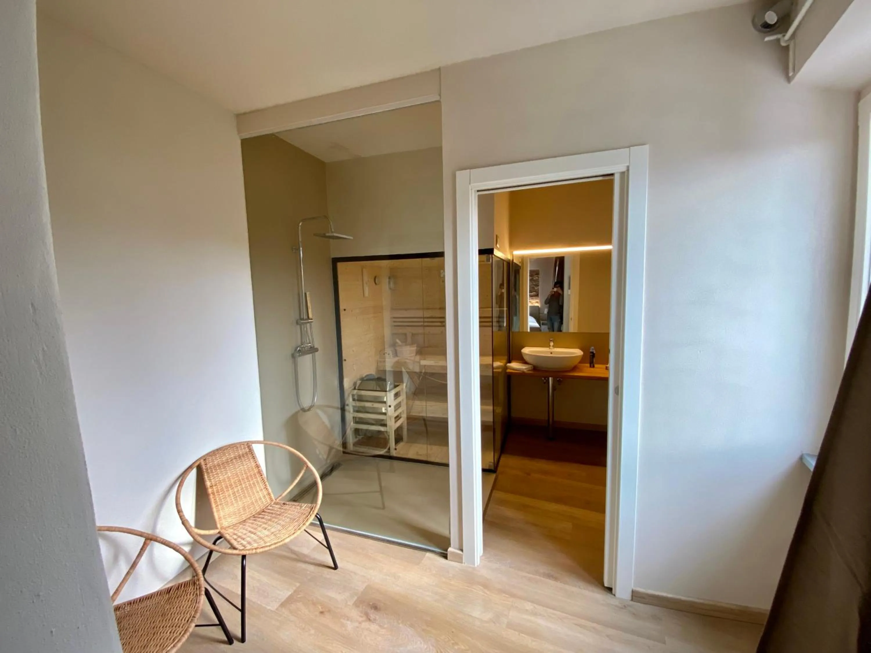 Bed in Il Tiglio Jacuzzi&Sauna