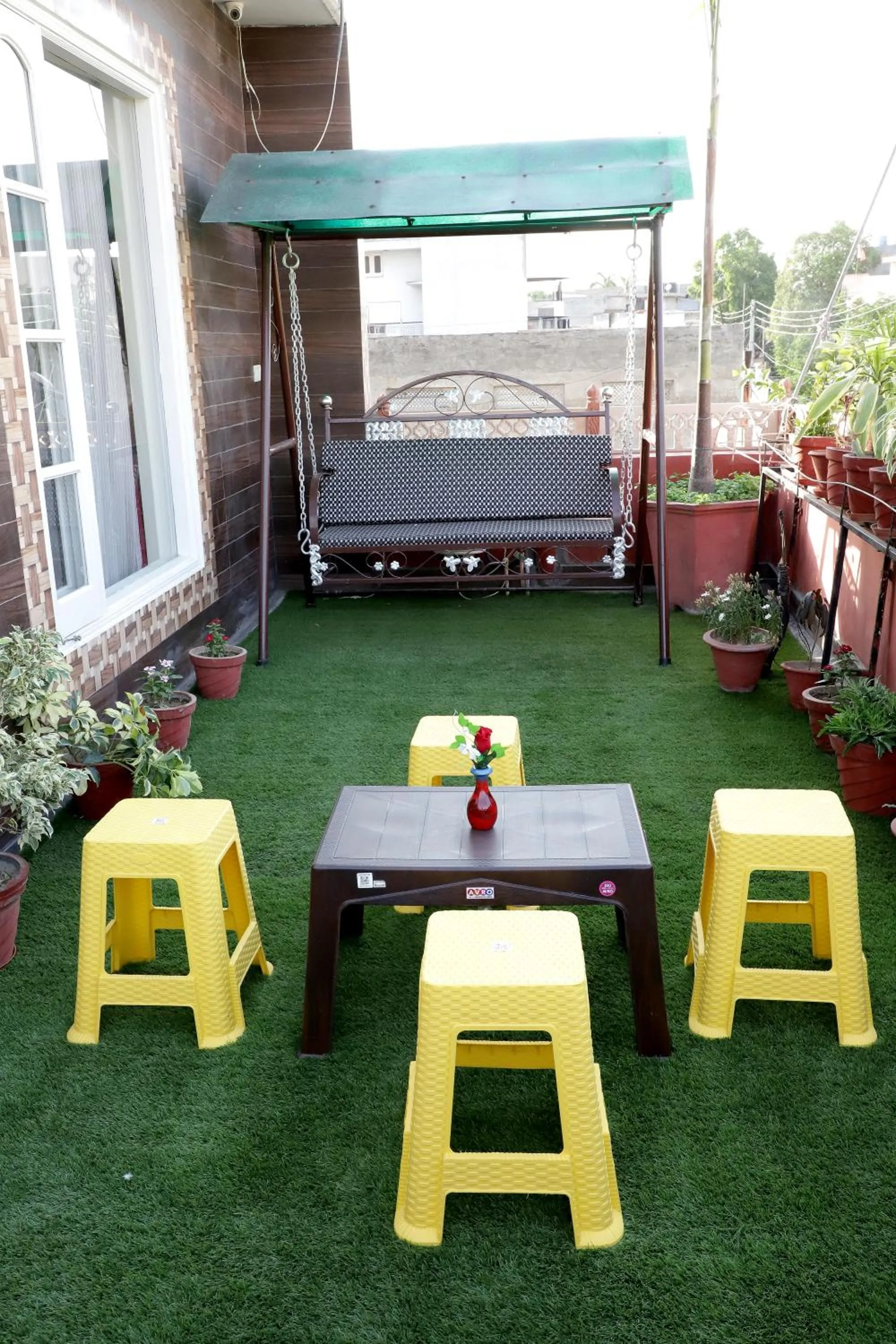 Balcony/Terrace in Ganesha Palace
