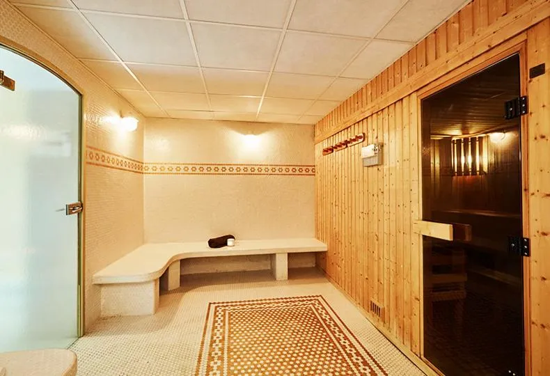 Sauna in Hôtel Cosmos & Spa