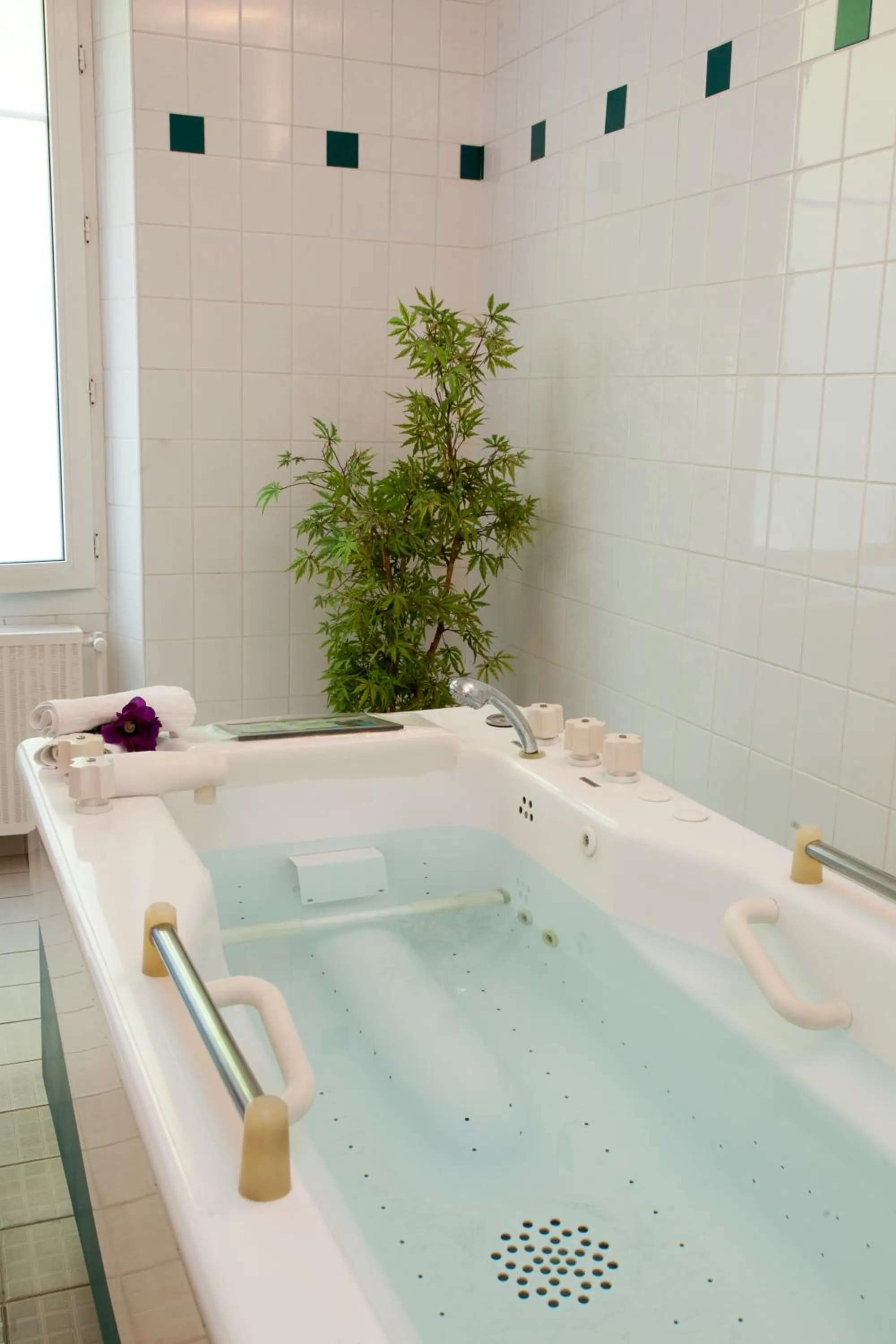 Hot Tub in Hôtel Cosmos & Spa