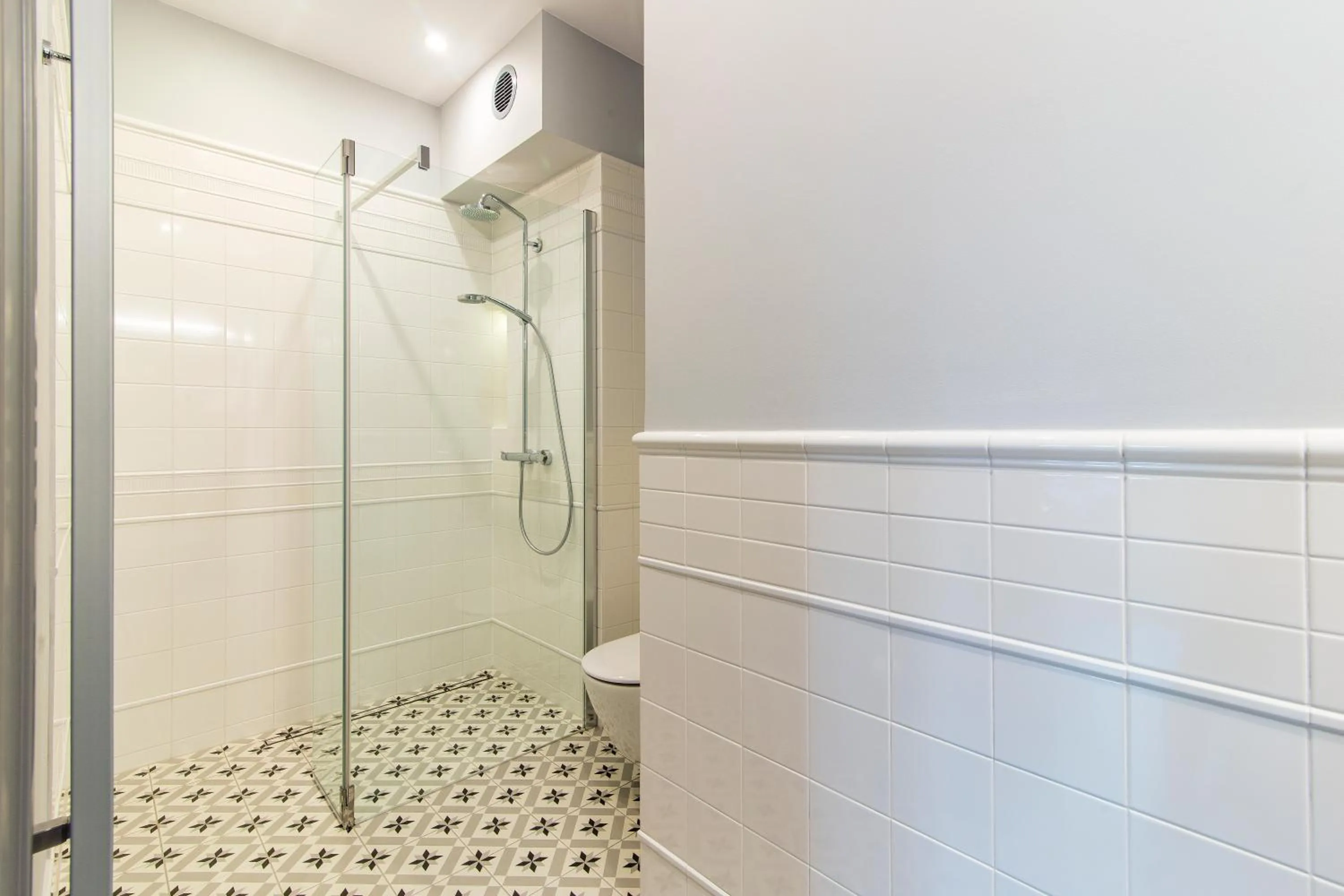 Shower in Villa Testa