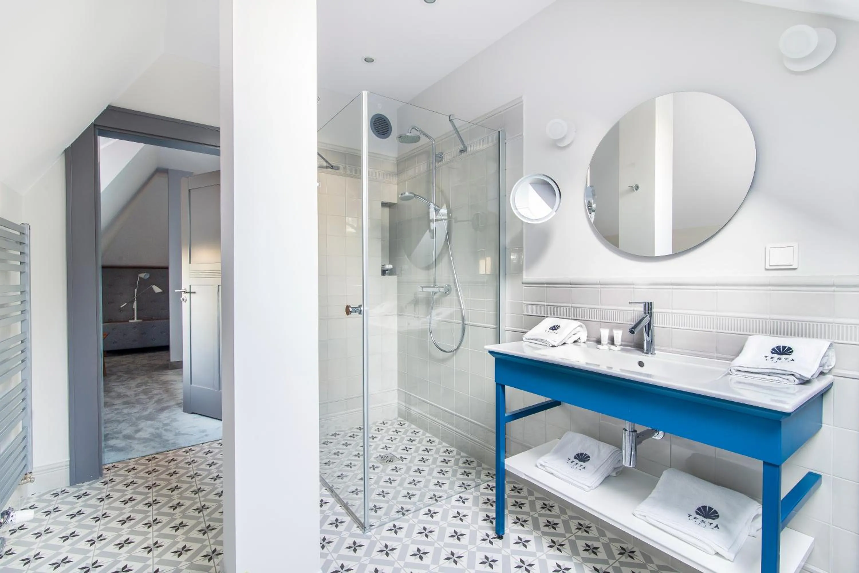 Shower in Villa Testa