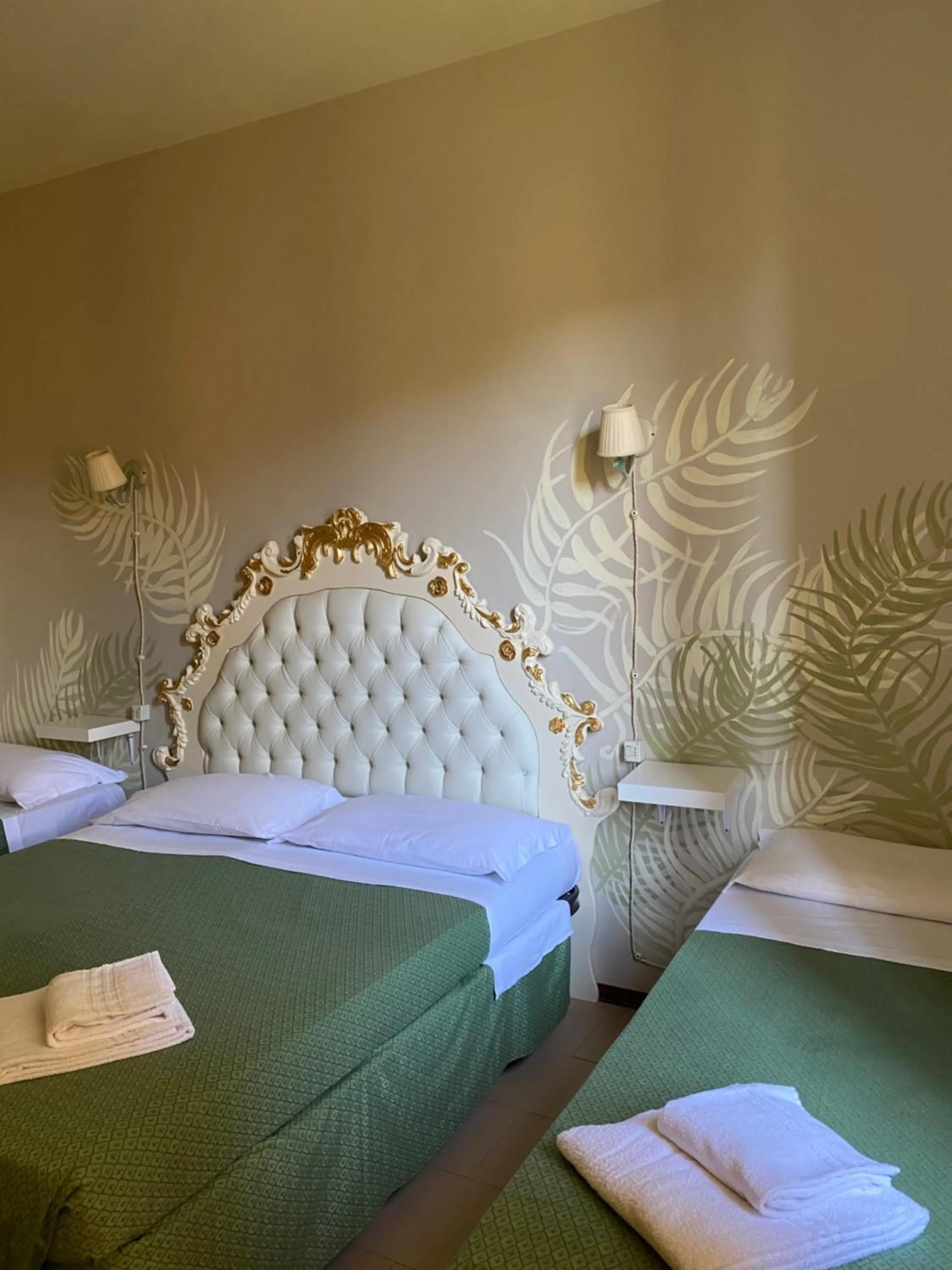 Bed in HOTEL RINASCIMENTO