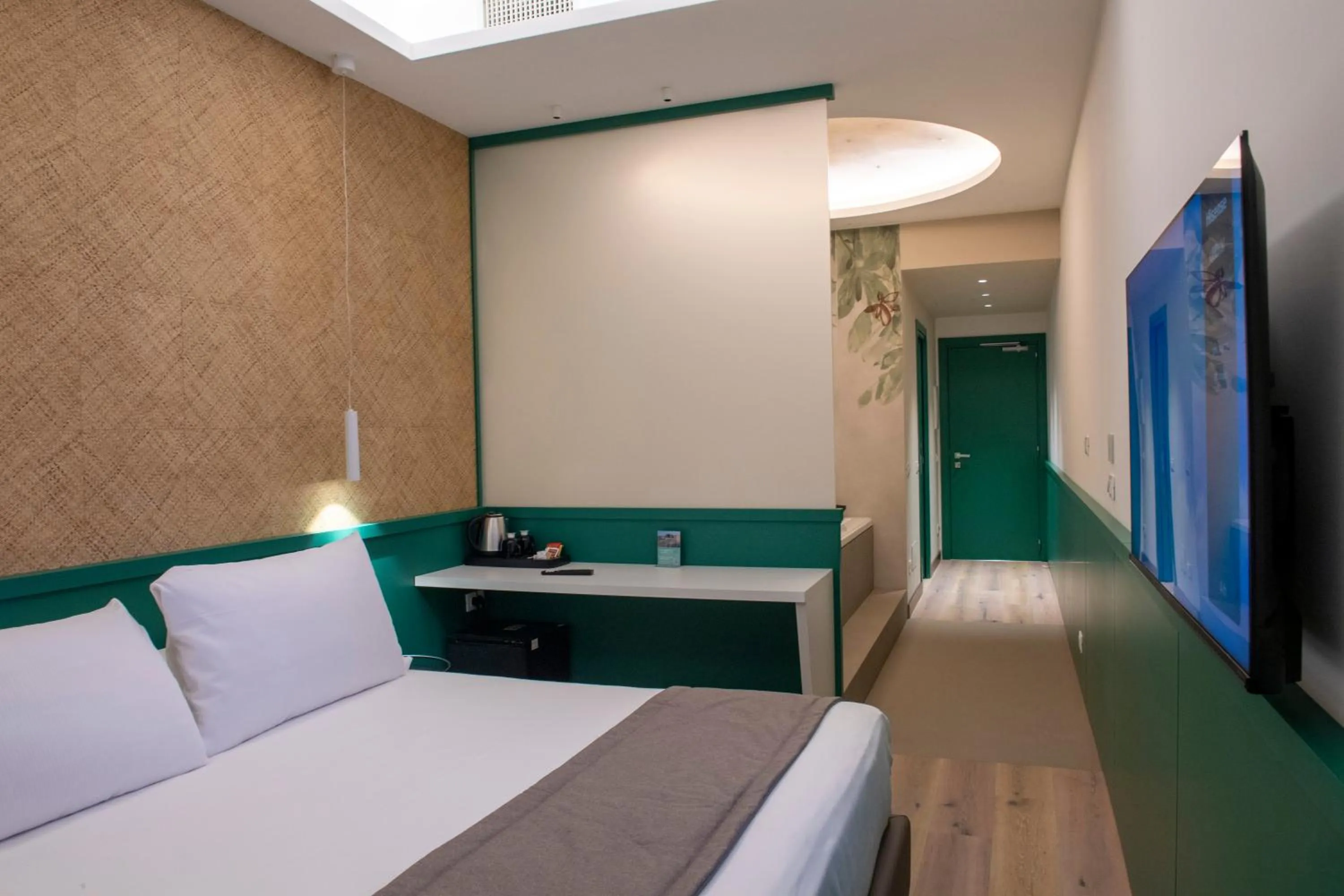 Bedroom, Bed in Smart Hotel Napoli