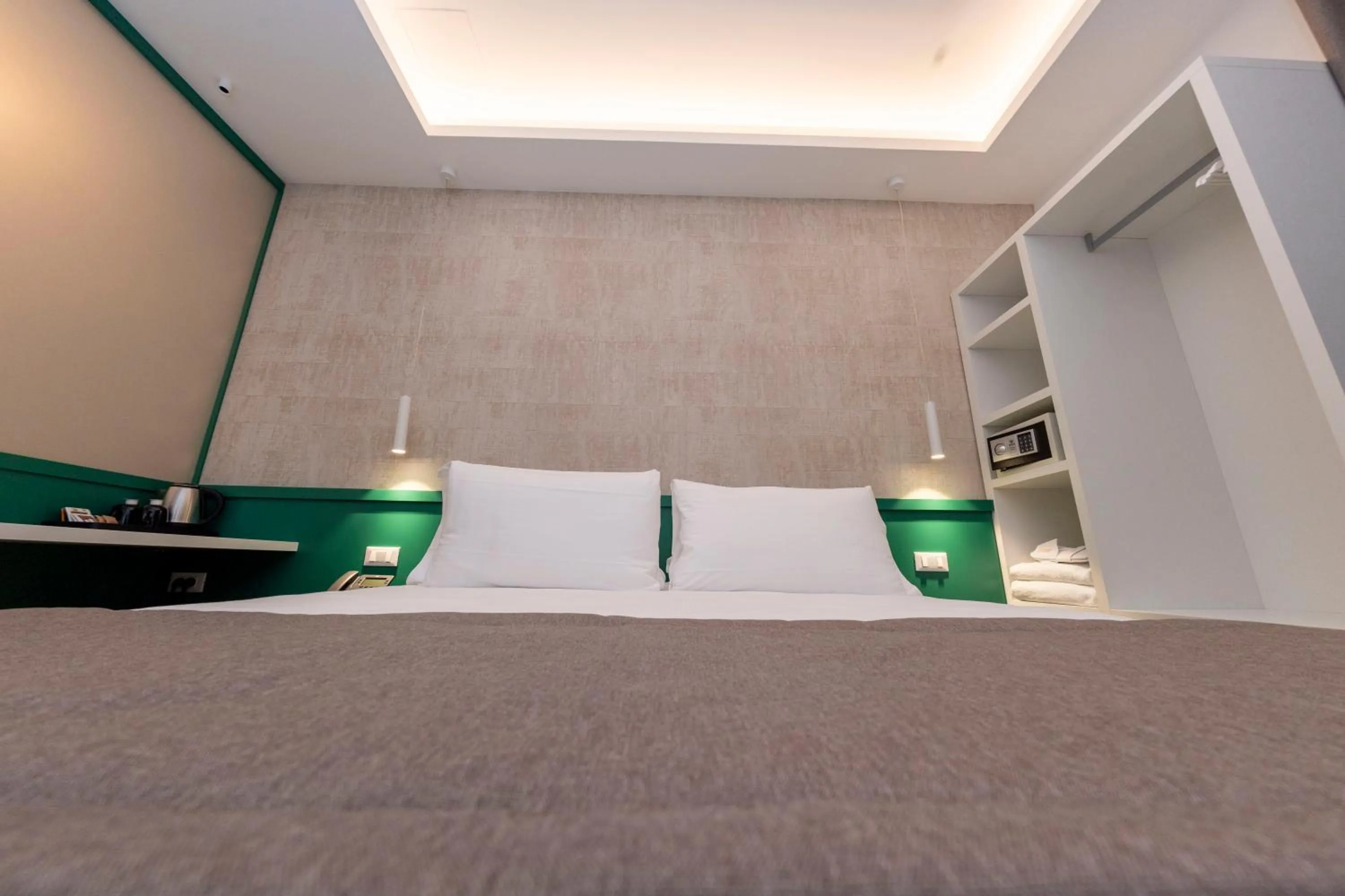 Bed in Smart Hotel Napoli