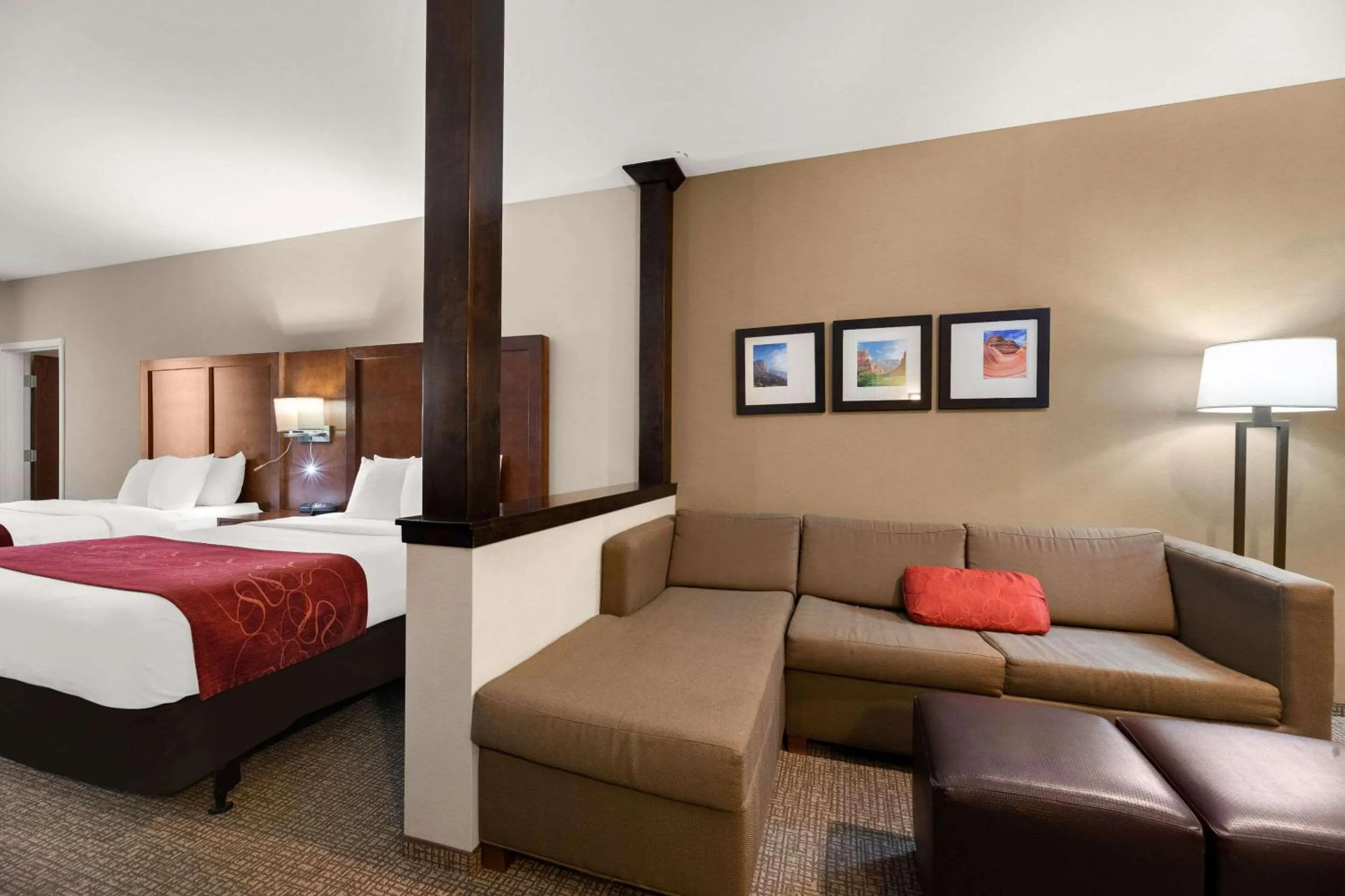 Bedroom, Bed in Comfort Suites Kanab National Park Area