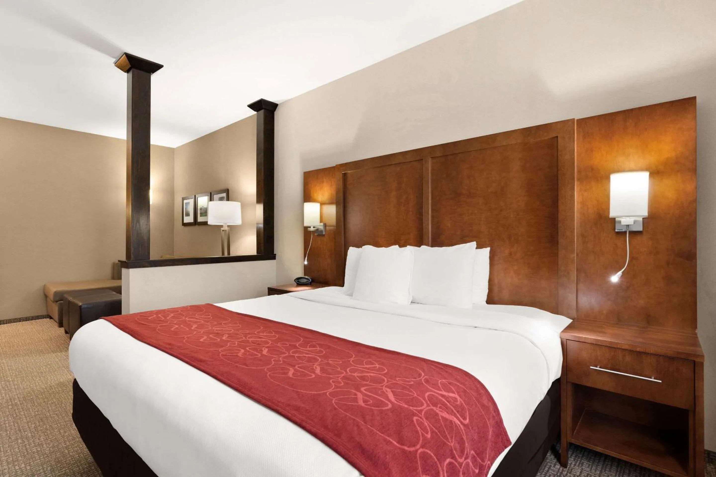 Bedroom, Bed in Comfort Suites Kanab National Park Area