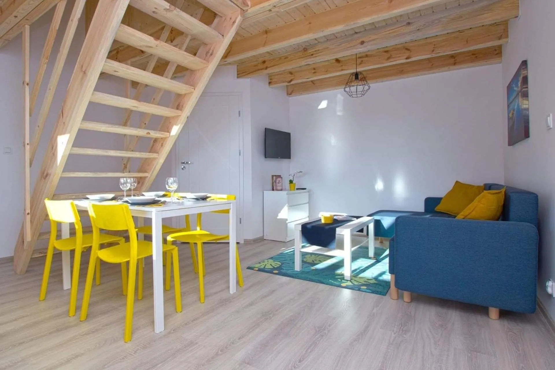 Living room in Domki Reston