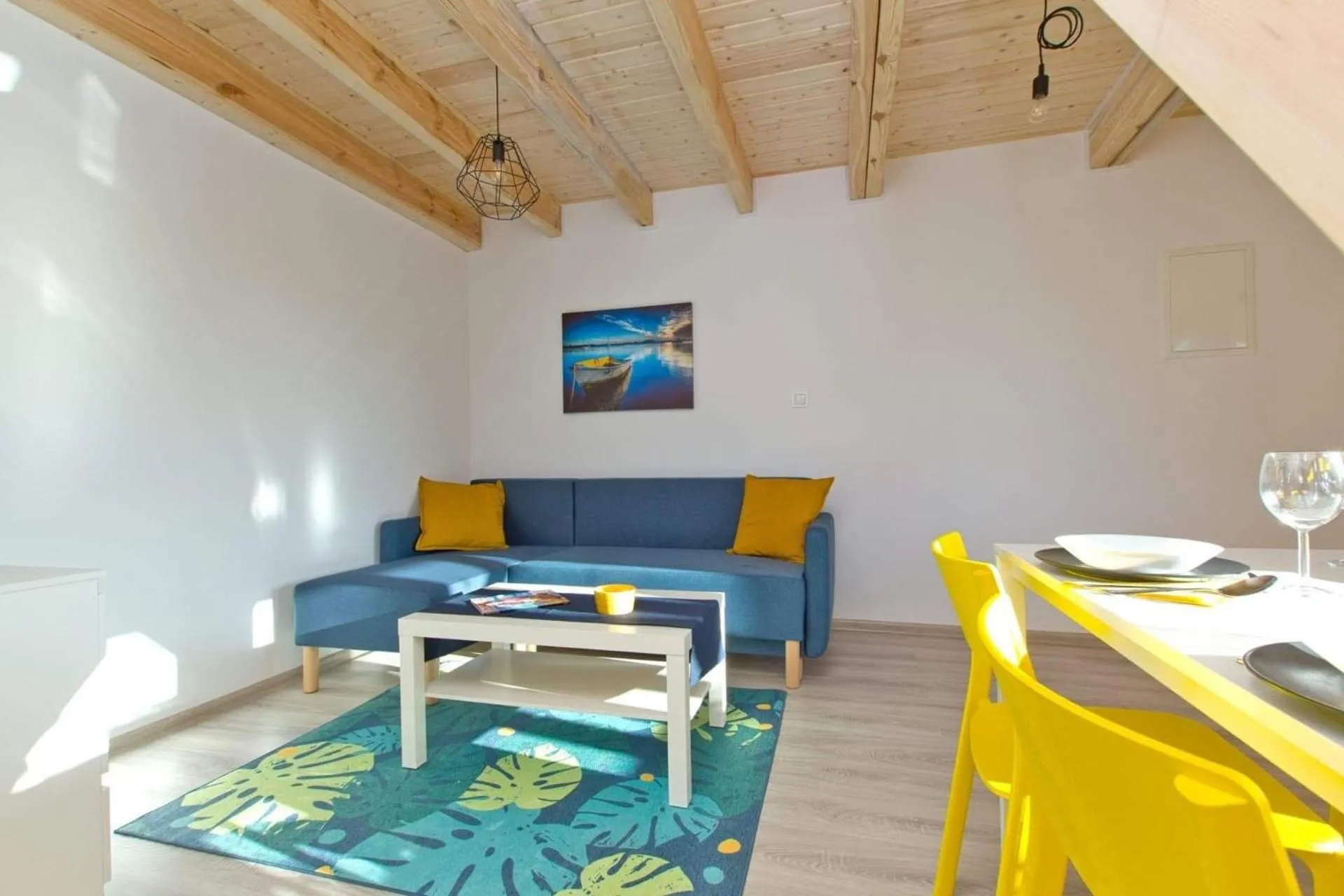 Living room in Domki Reston