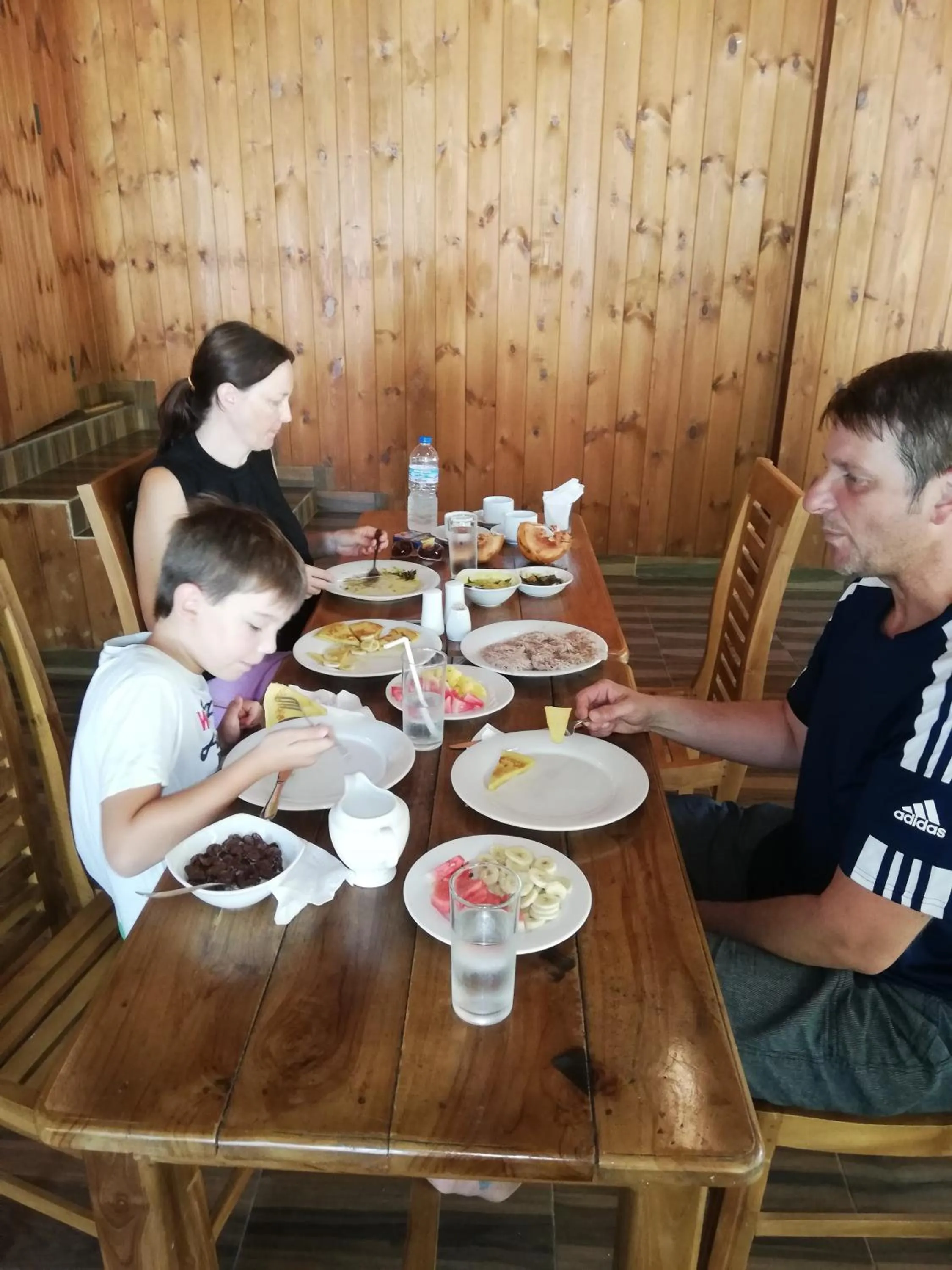 Asian breakfast in MRD Beach Hotel