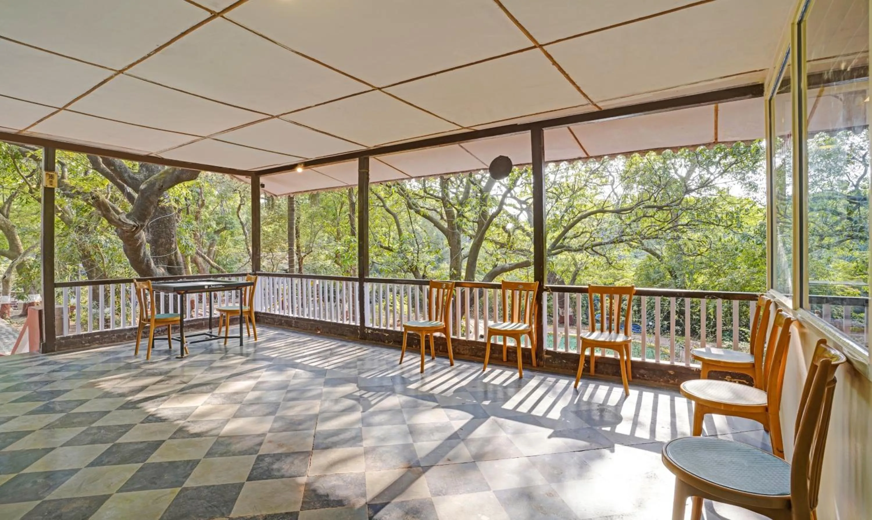 Balcony/Terrace in Treebo Cecil Resort, 600 Mtrs From Matheran Railway Station