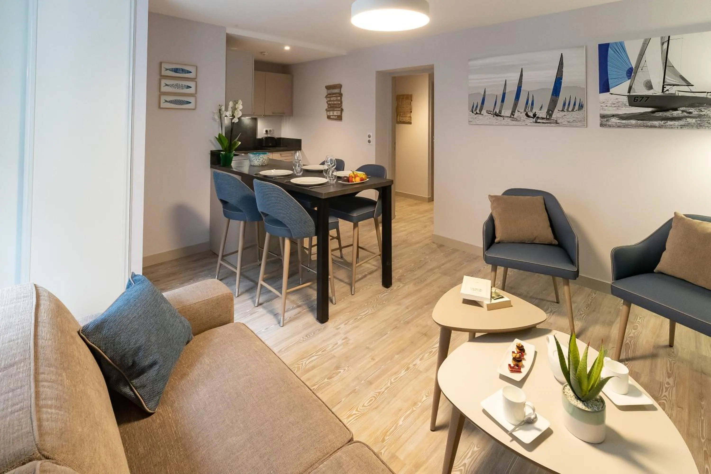 Living room in Appartements des Marins