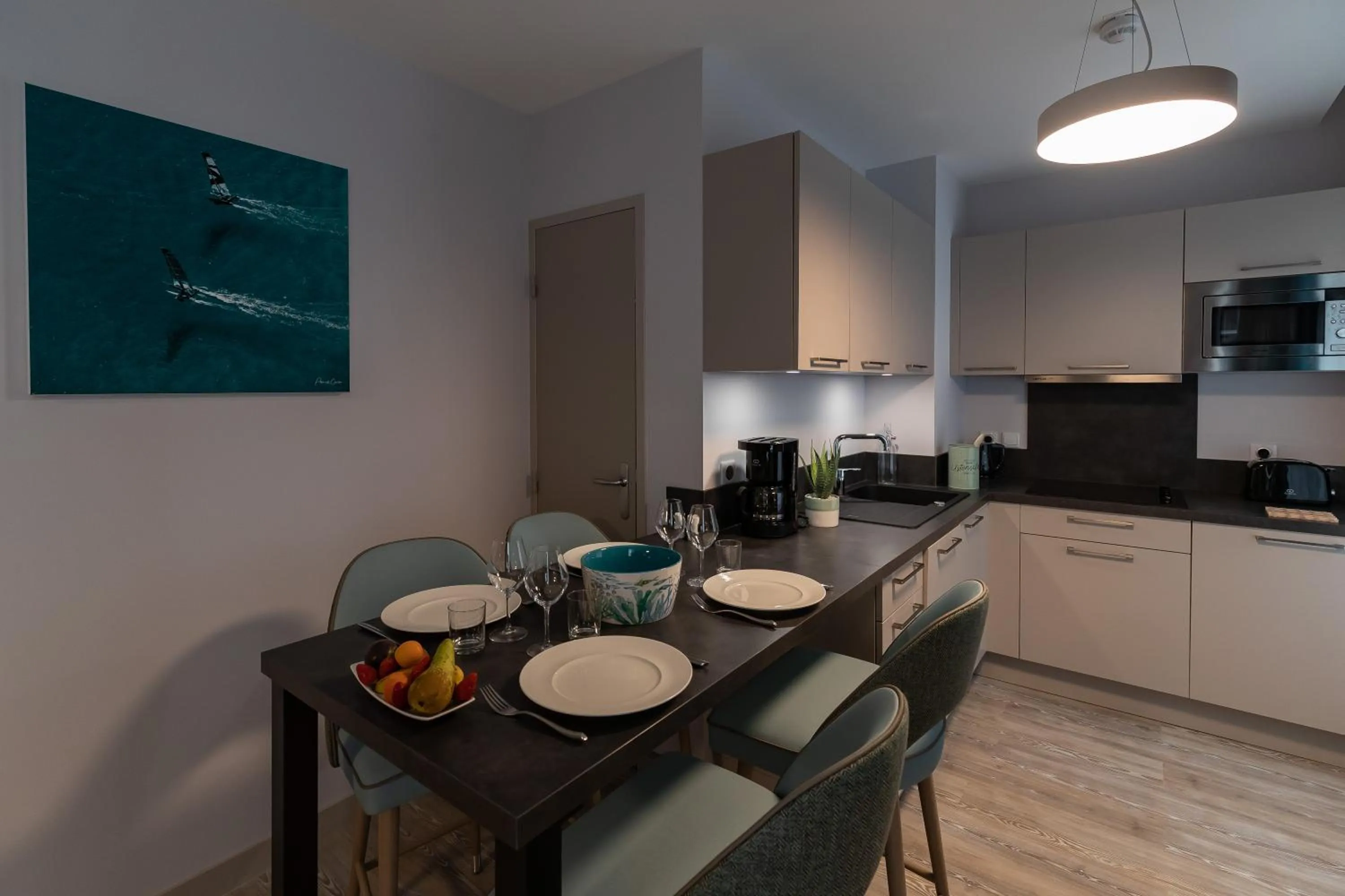 Dining area in Appartements des Marins