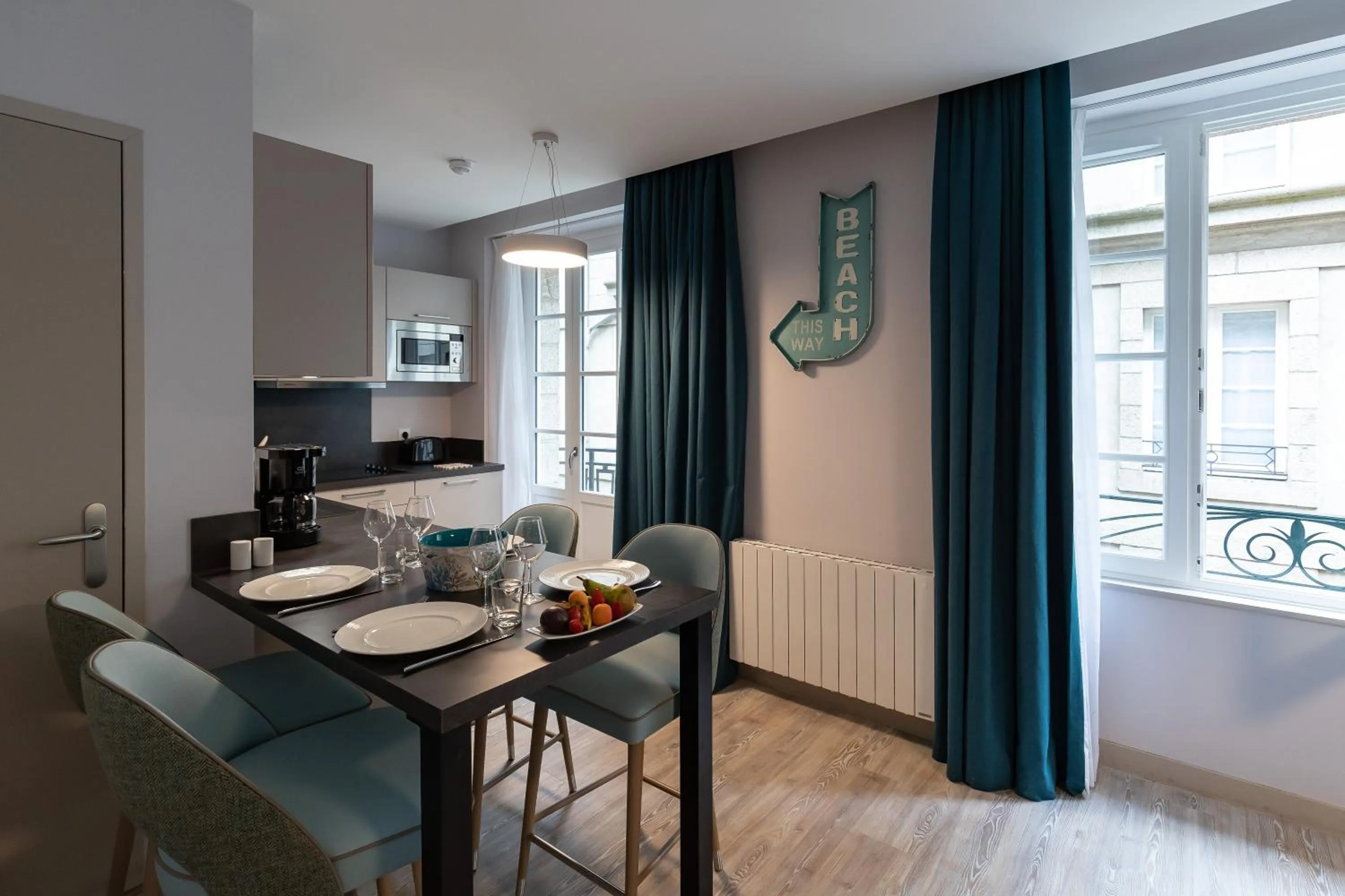 Dining area in Appartements des Marins