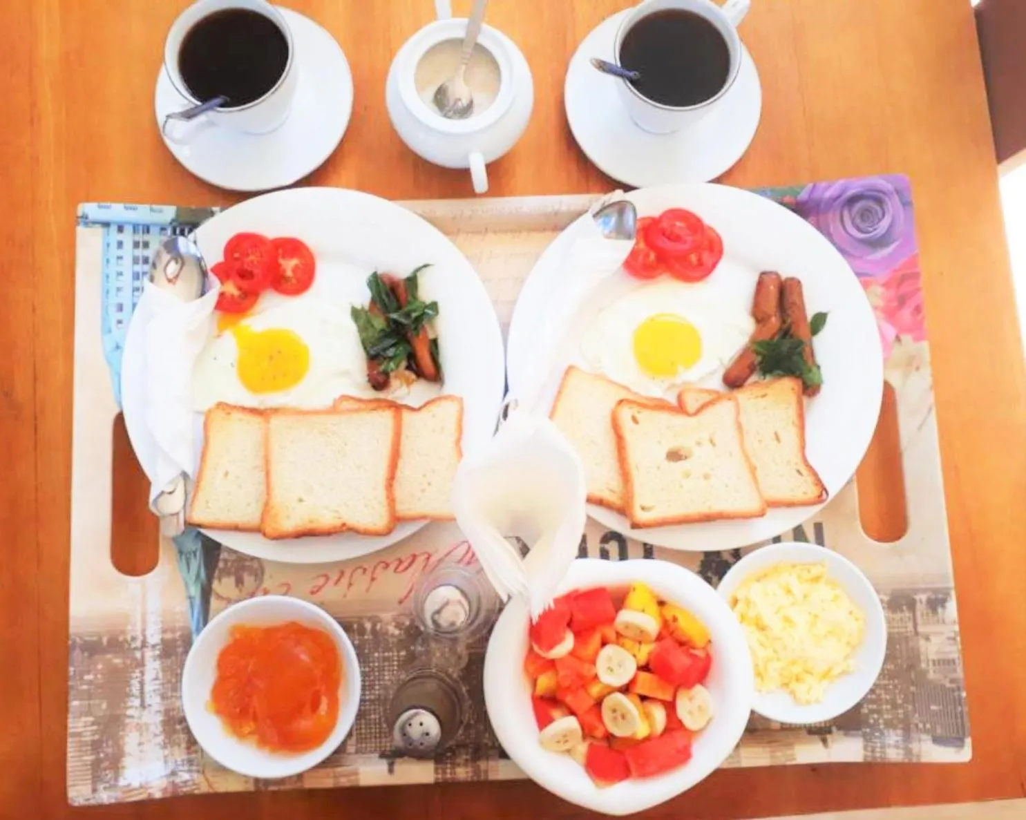 Breakfast in The Amora