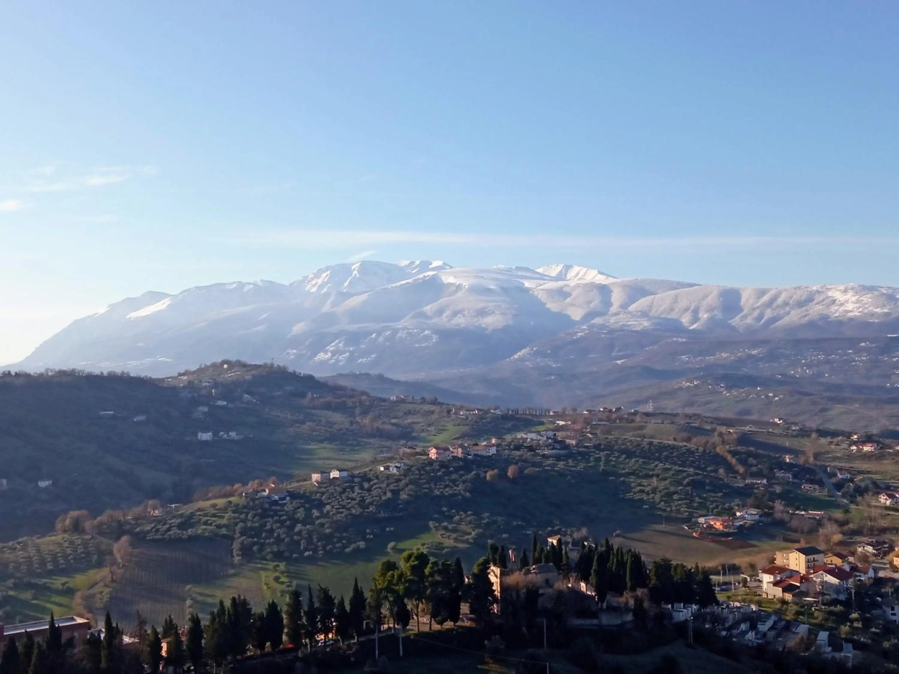 Natural landscape in Frontemaja