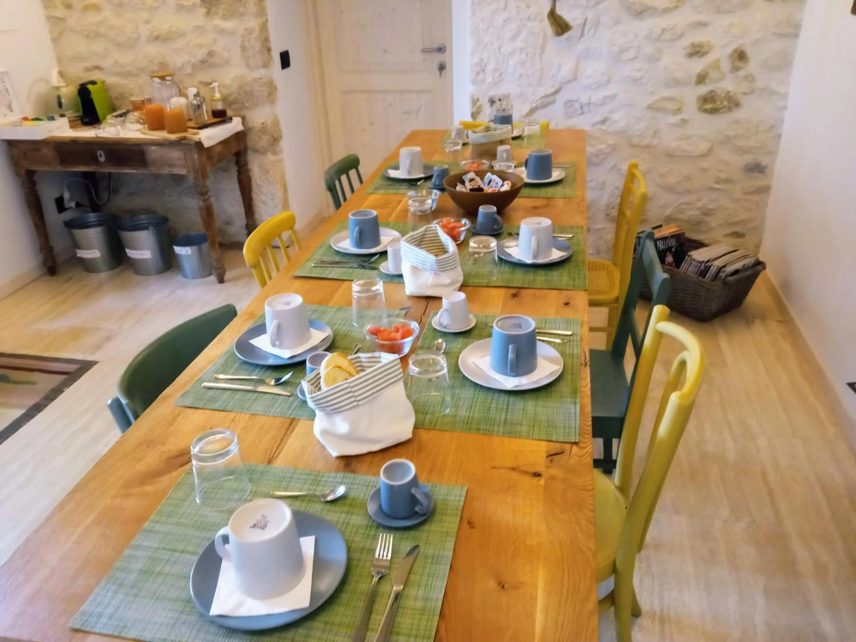 Dining area in Frontemaja